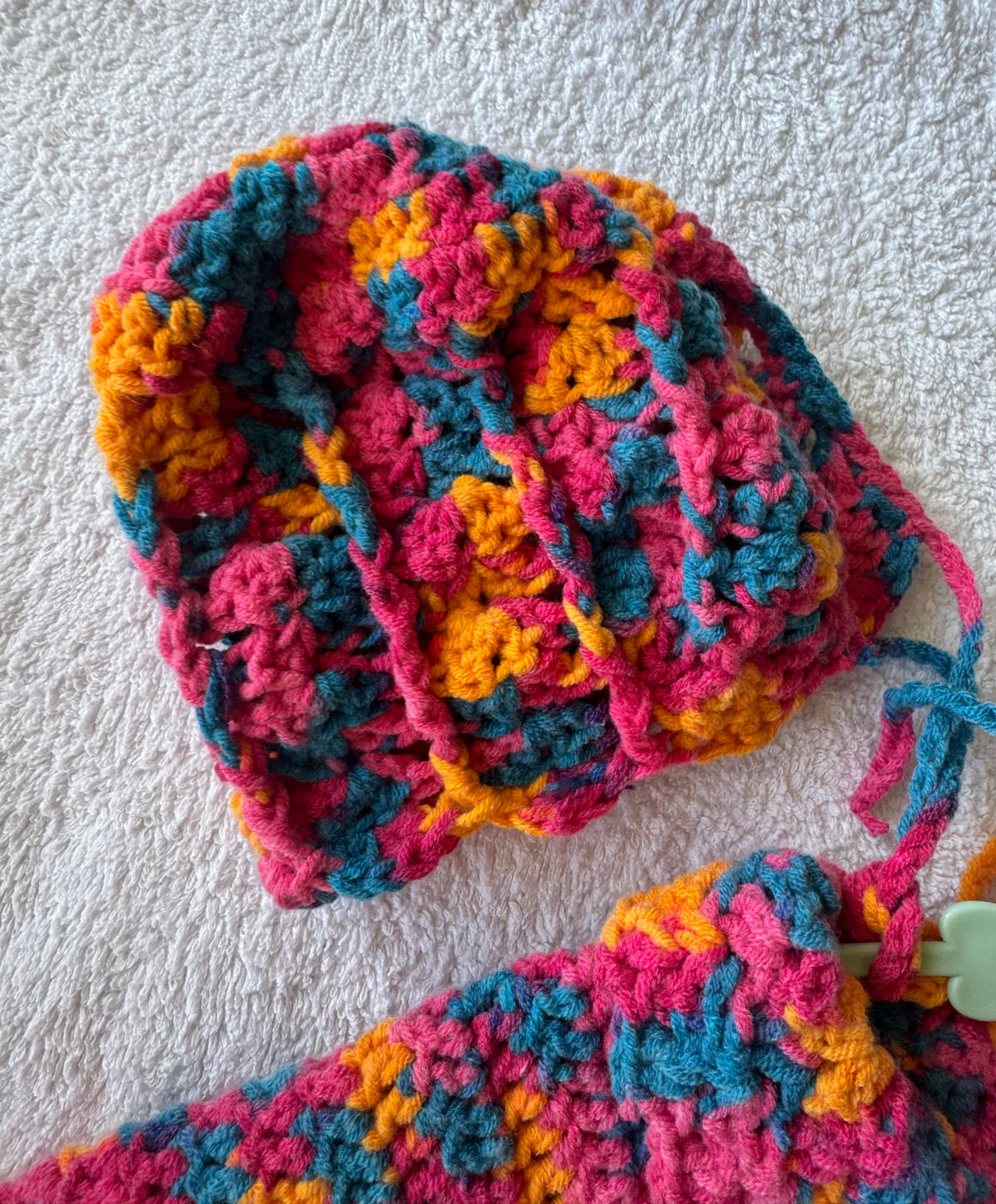 Baby Cardigan & Bonnet Set - Newborn