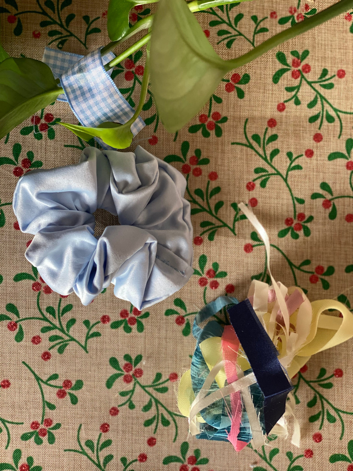 Handmade Medium Scrunchies – Satin & Crepe Hair Scrunchies