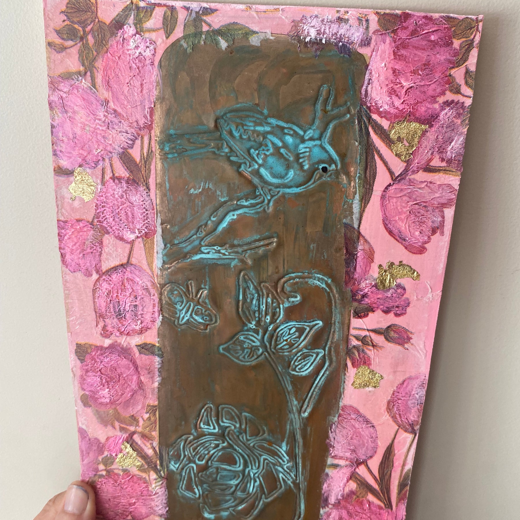 Enchanted wood copper art ❤️