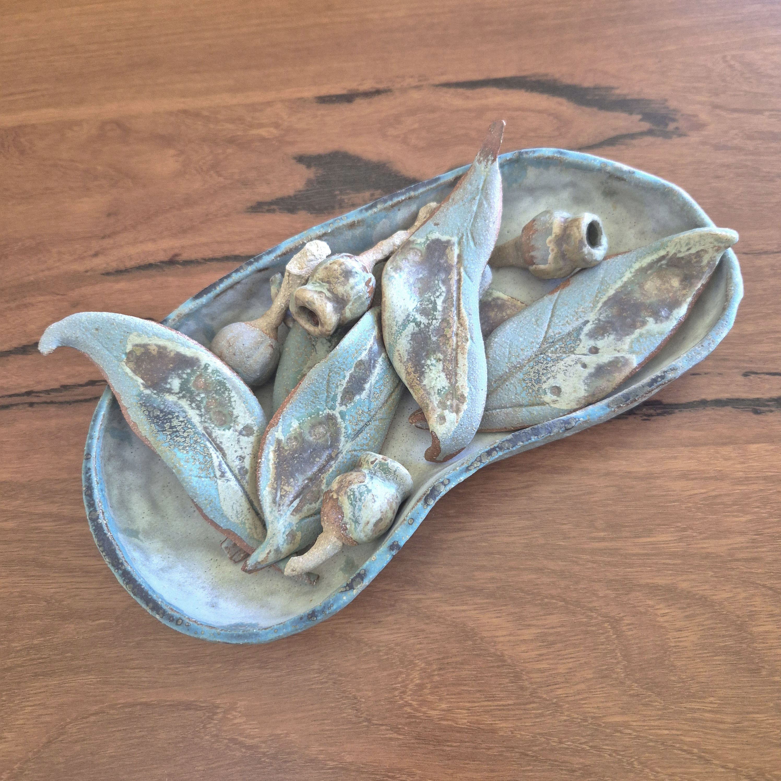 Eucalyptus Leaves and Gumnuts Decoration