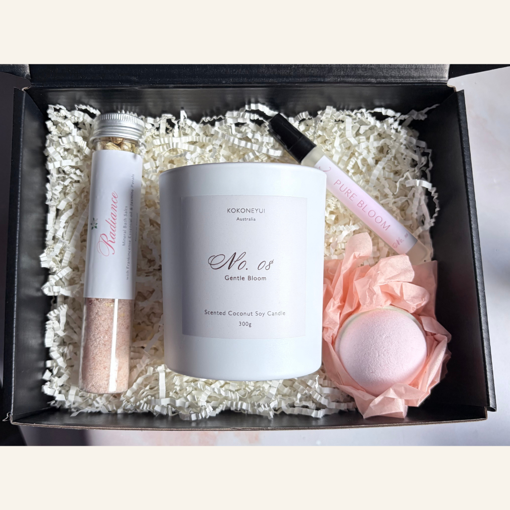Night Ritual Box — Soft Night | Japanese Honeysuckle, Fruity Floral & Bath Gift Set
