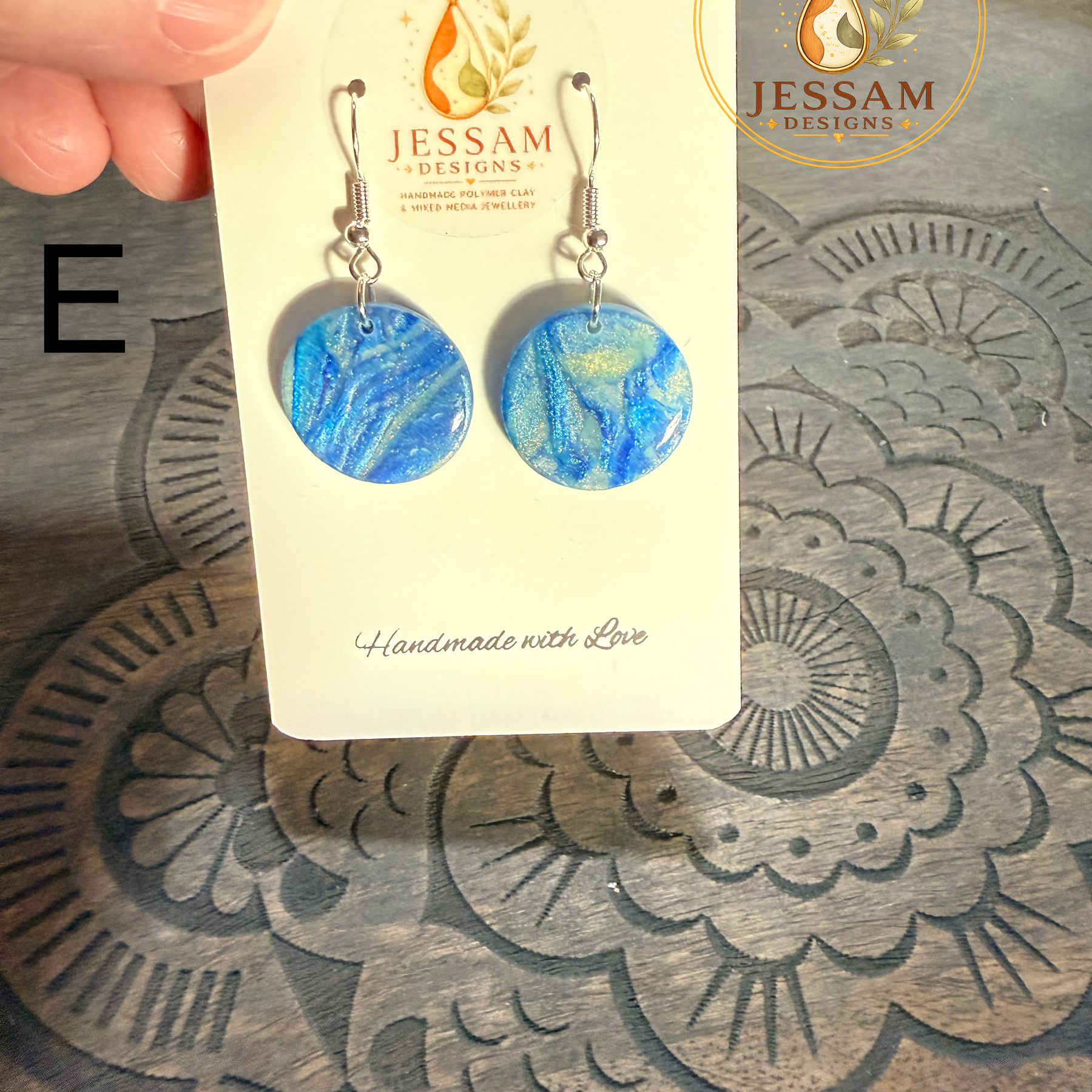 Ocean Stone Collection Dangle Earrings