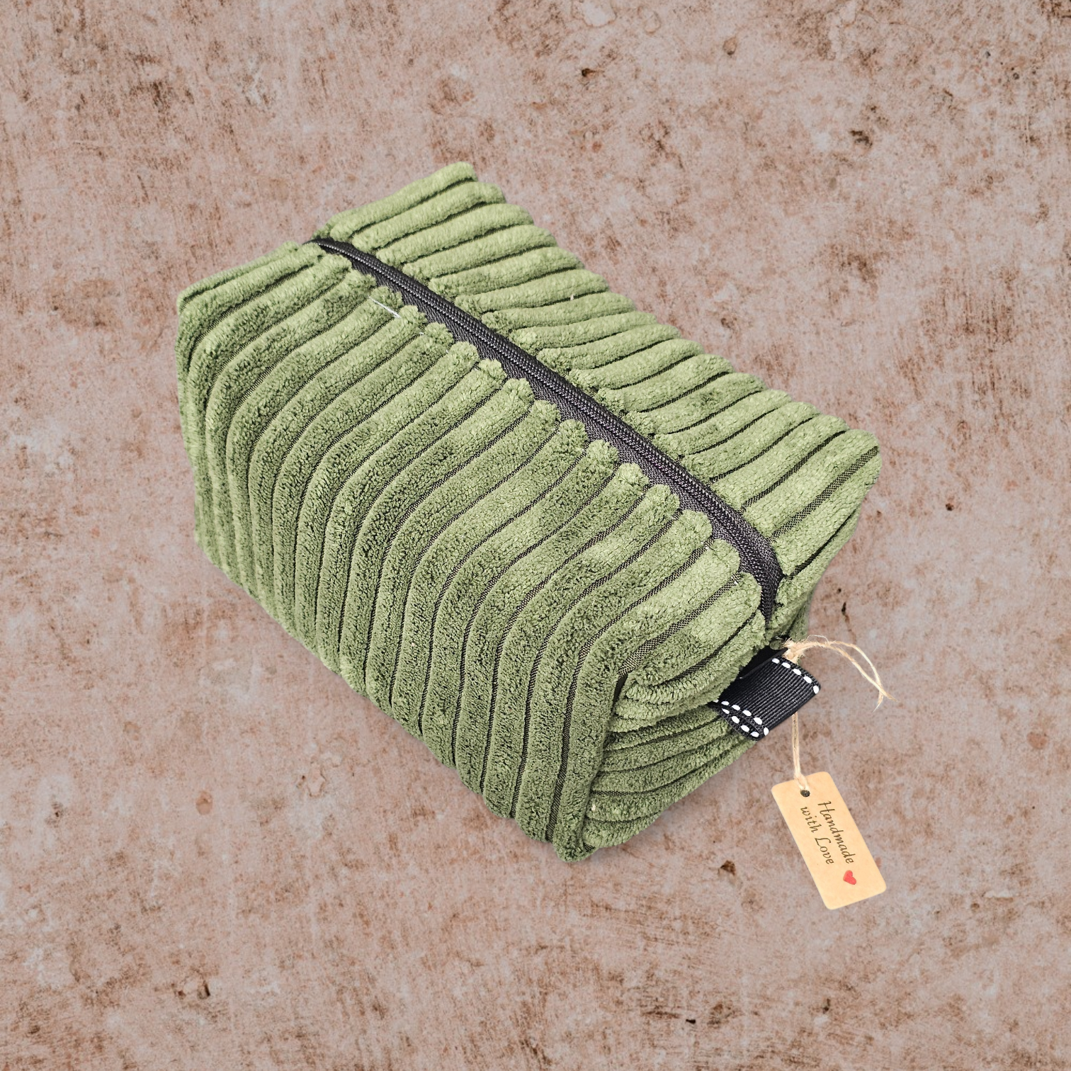 Boxy Makeup Pouch – Handmade & Sustainable