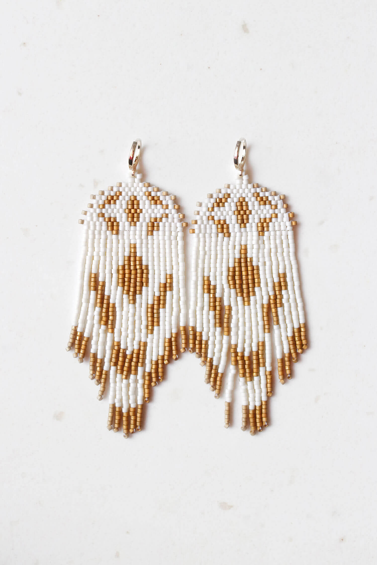Honey Drops Beaded Earrings