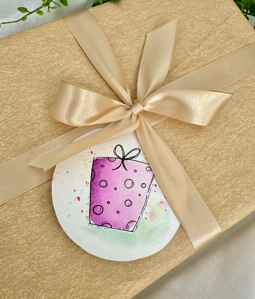 Gift Wrapping and Handmade Tag