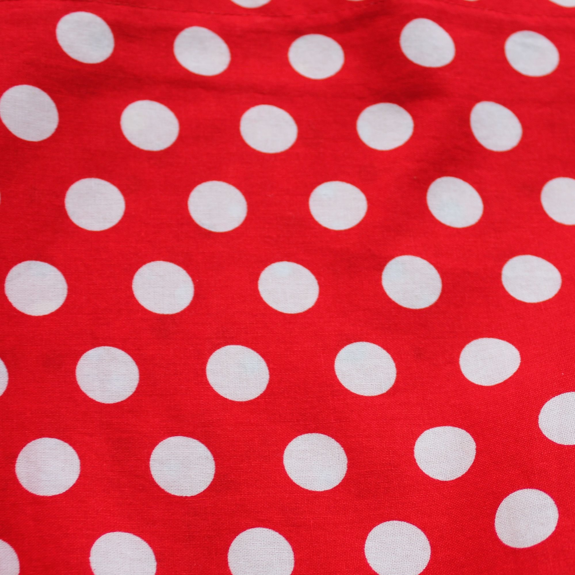 Girls Dress Size 7, Red Polkadots/Spot/Stars.
