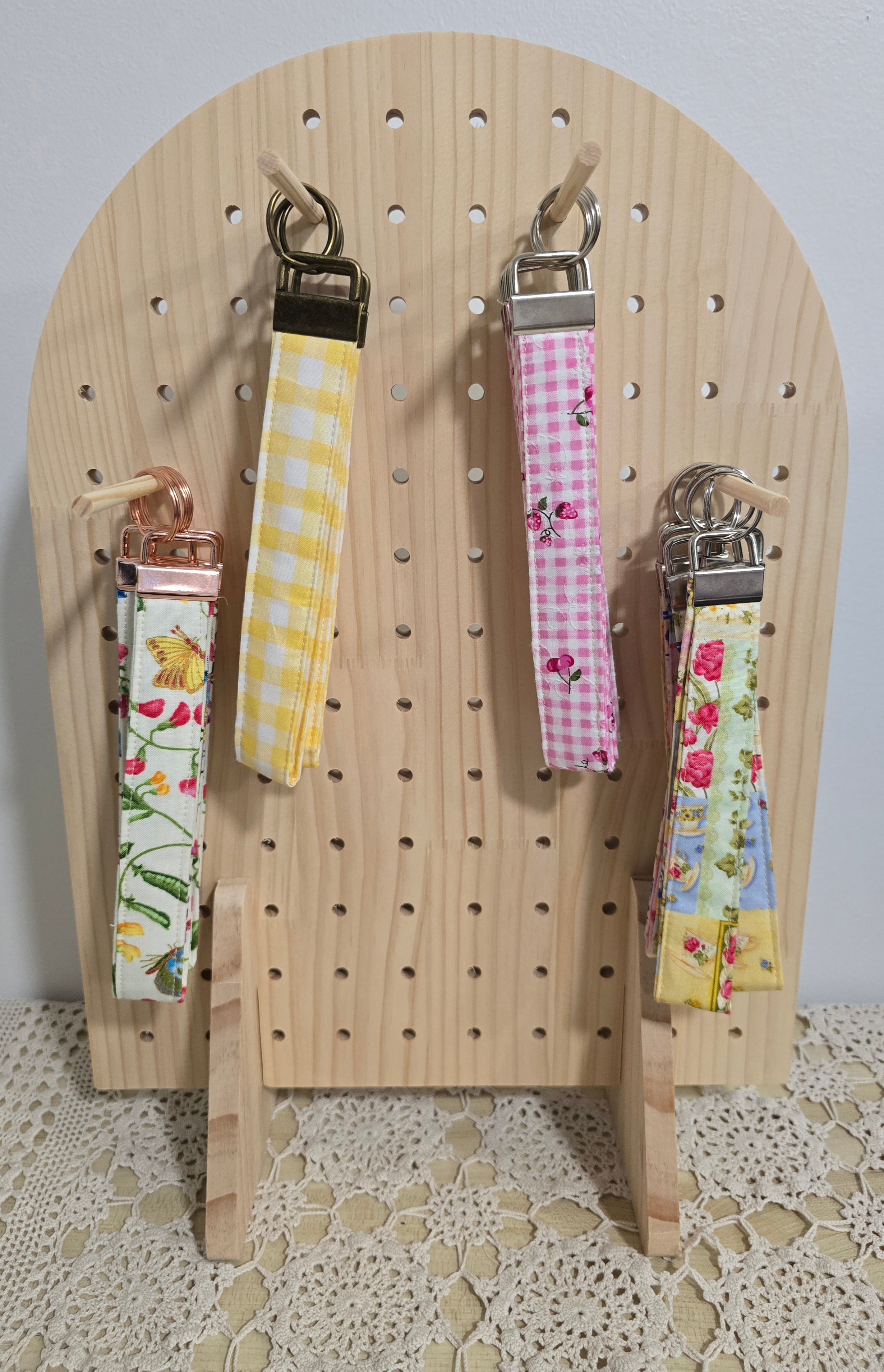 Handmade Wristlet Keychain