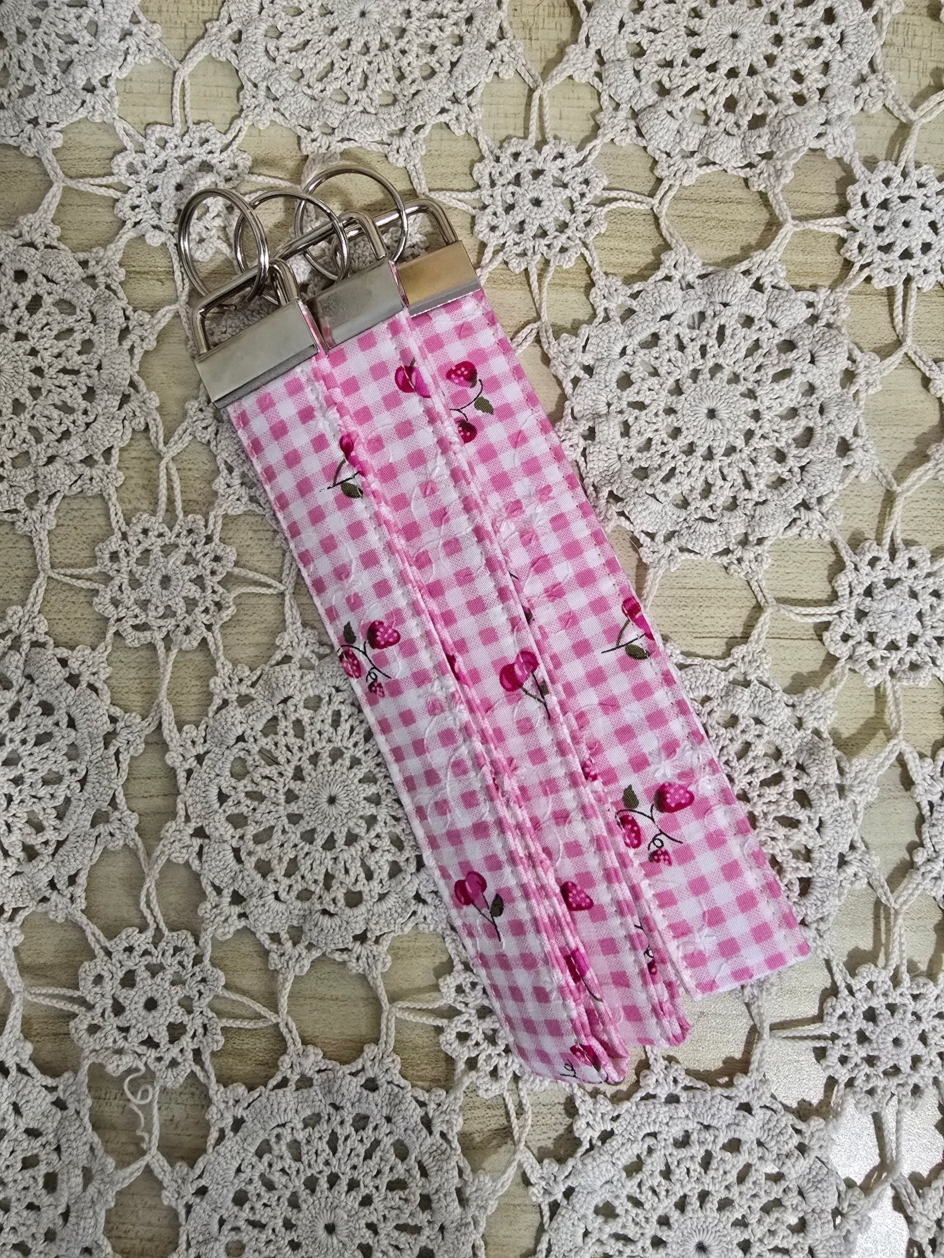 Handmade Wristlet Keychain