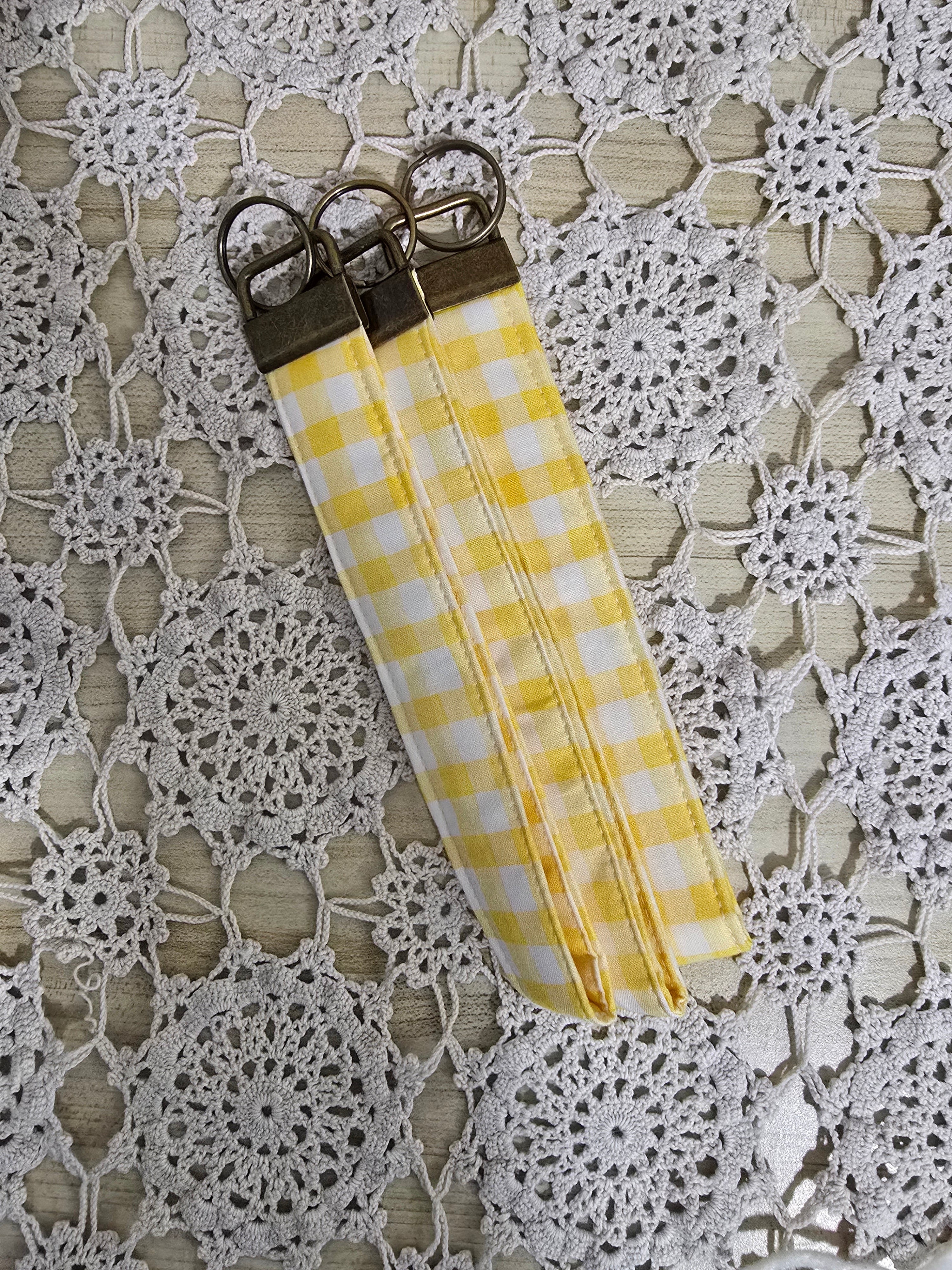 Handmade Wristlet Keychain