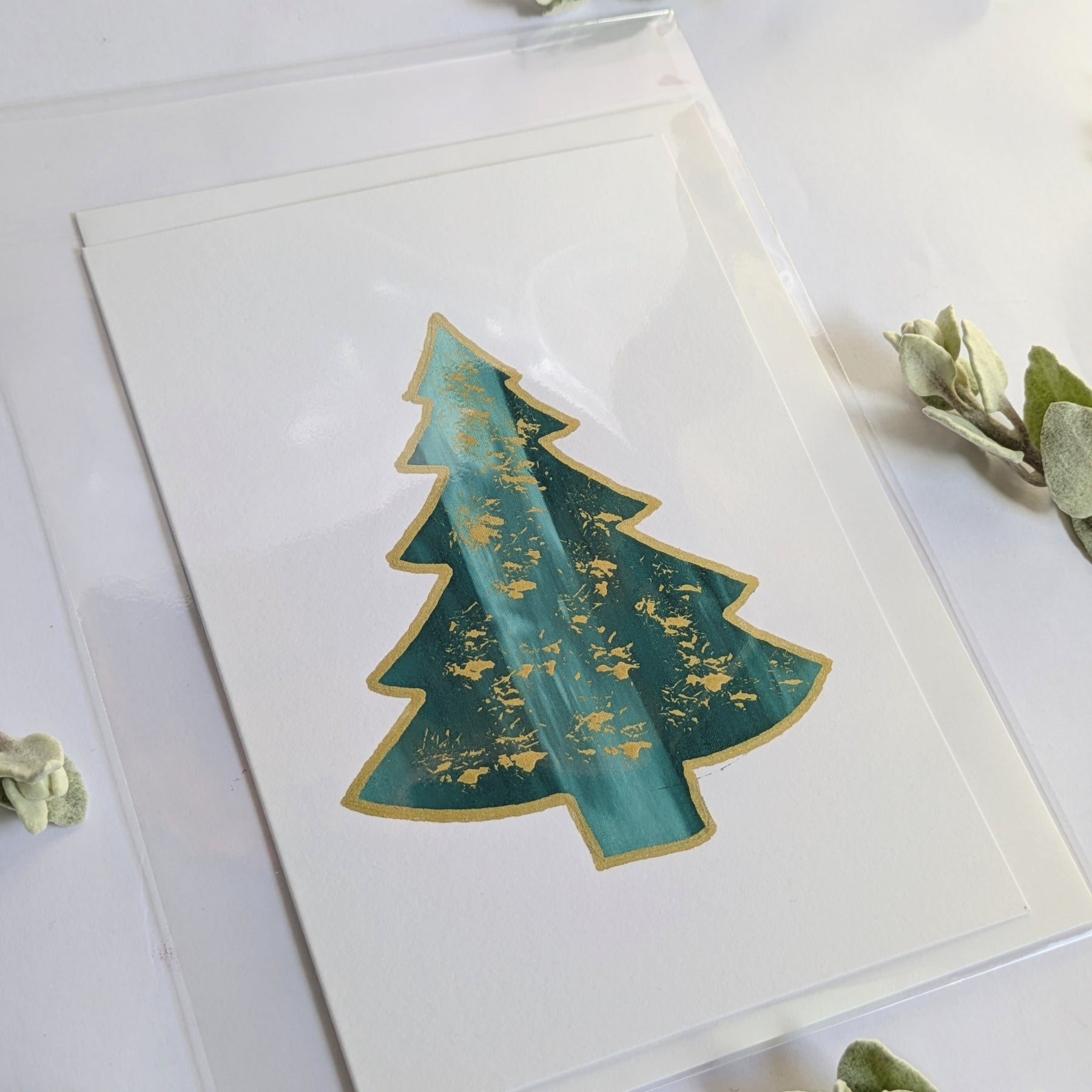 Hand Printed Christmas Cards