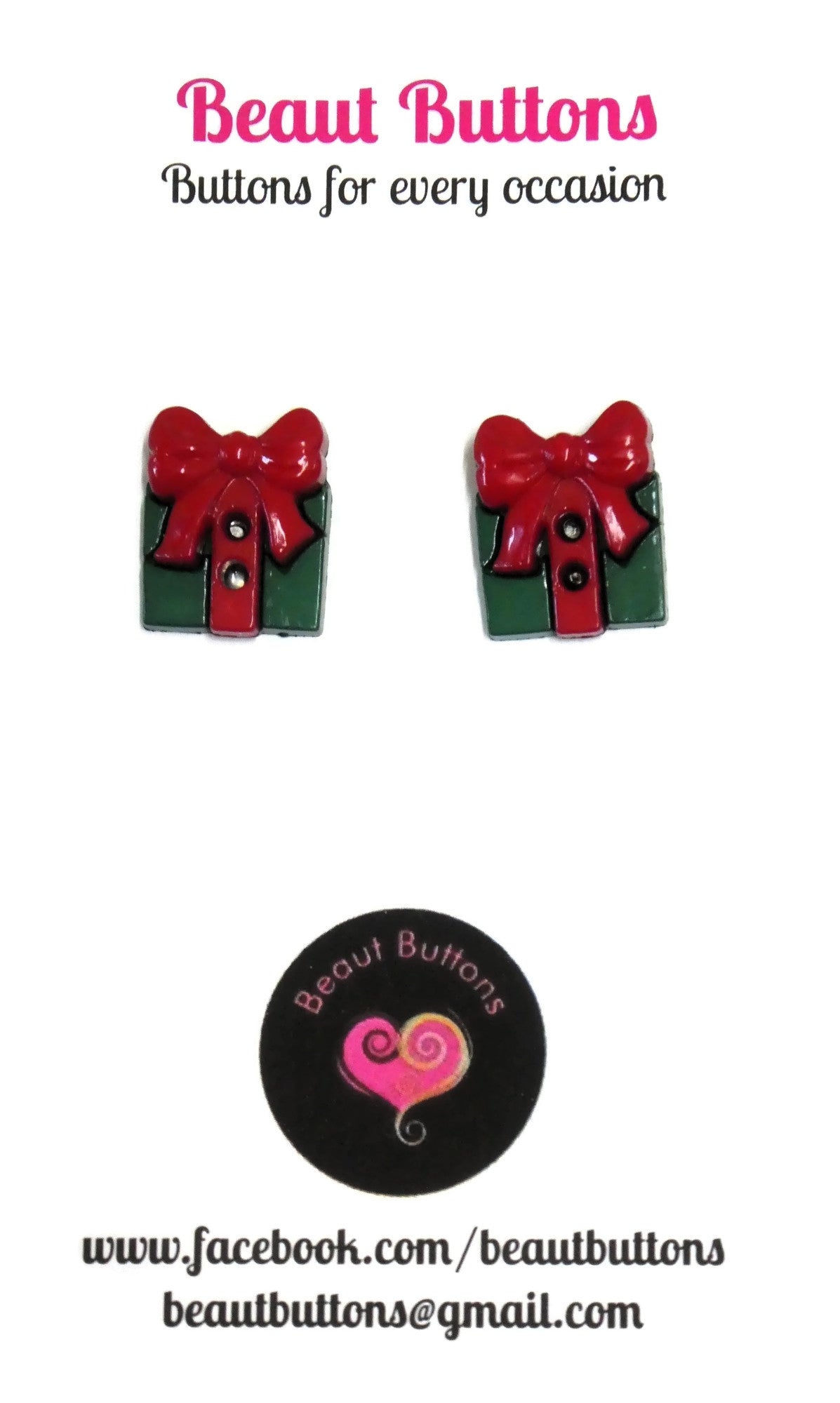 Christmas Tree Necklace with Gift earrings