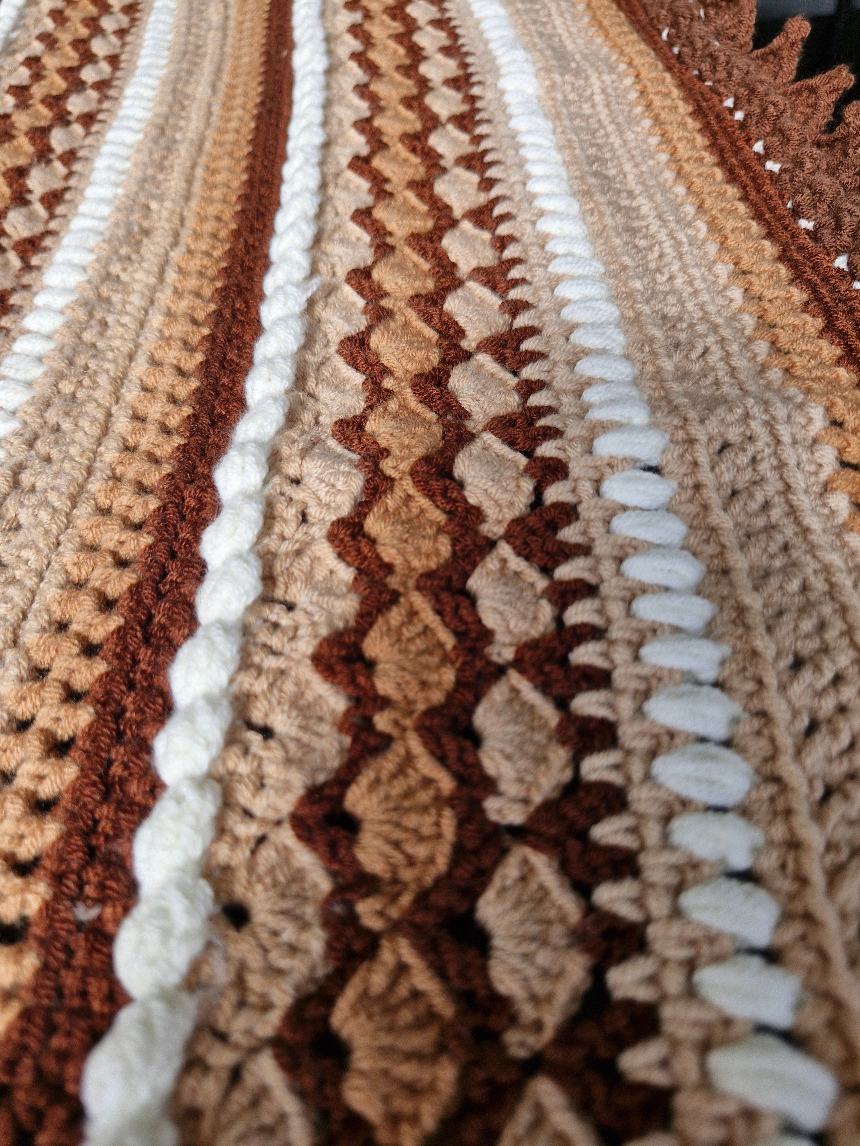Lovely little chocolate snuggle blanket