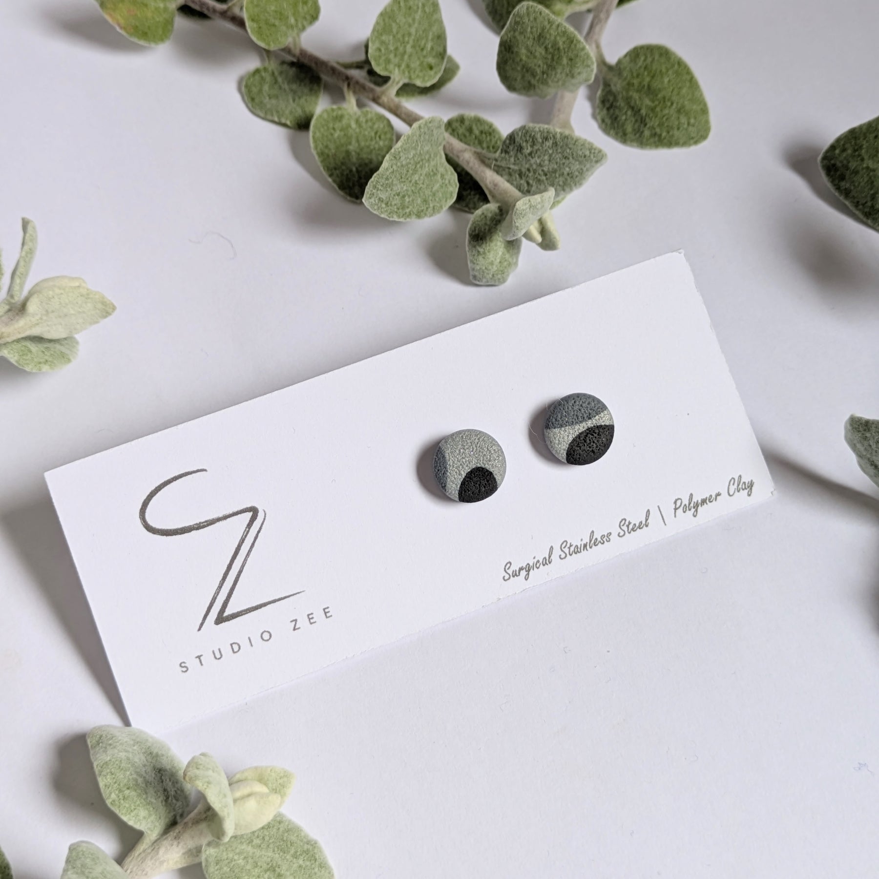 Colourful Stud Earrings