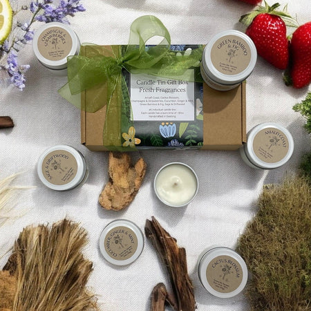 Fresh Fragrances Candle Tin Gift Box