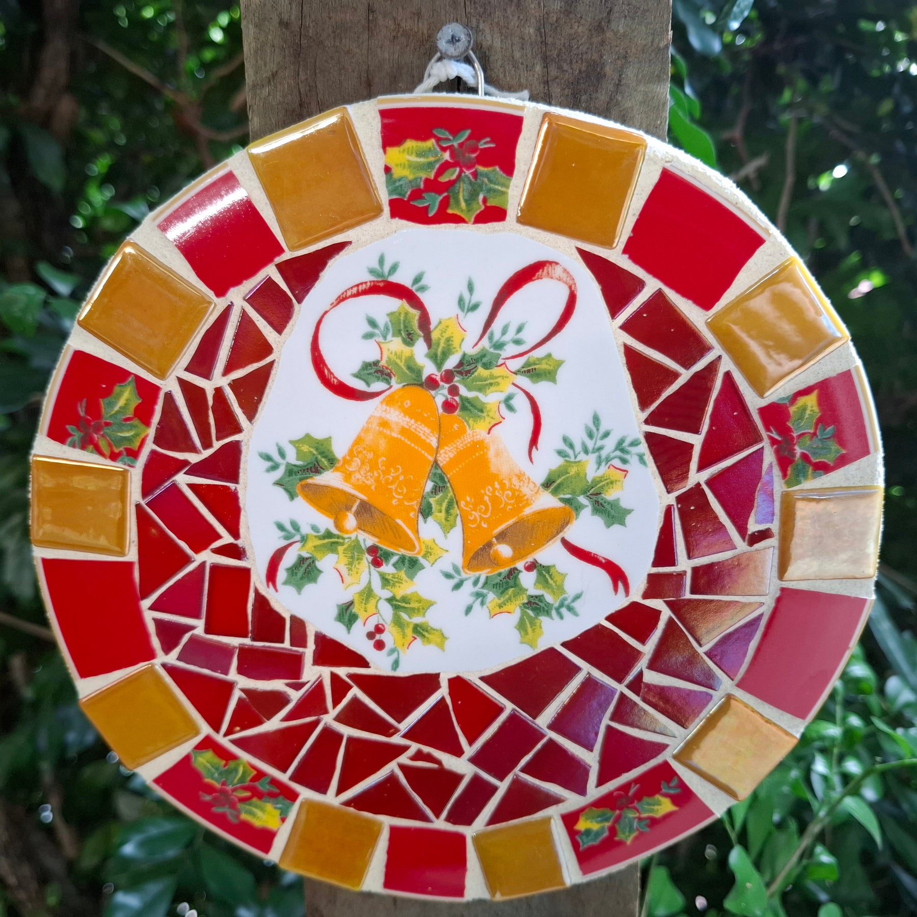 Christmas Mosaic Wall Hanging