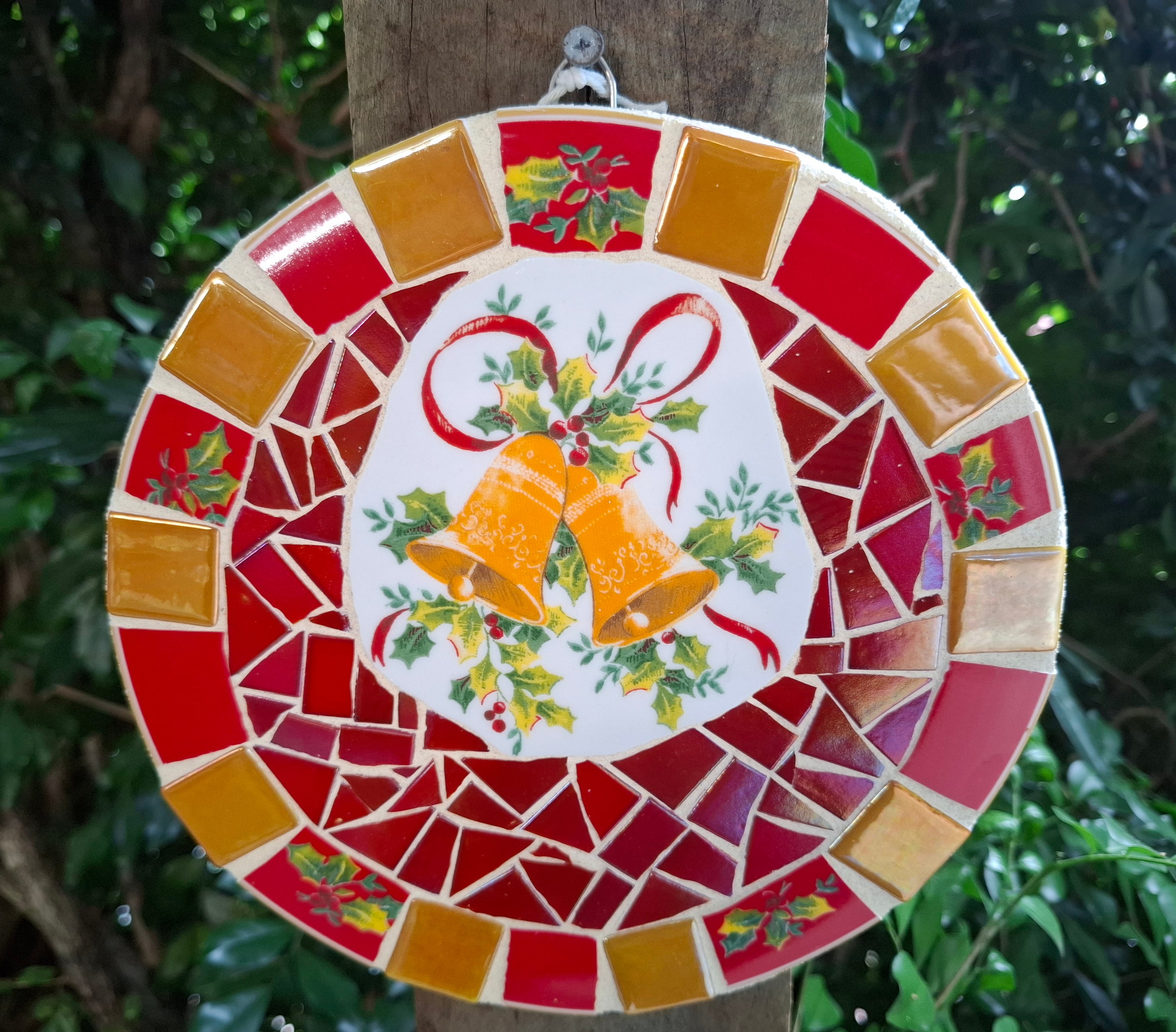 Christmas Mosaic Wall Hanging