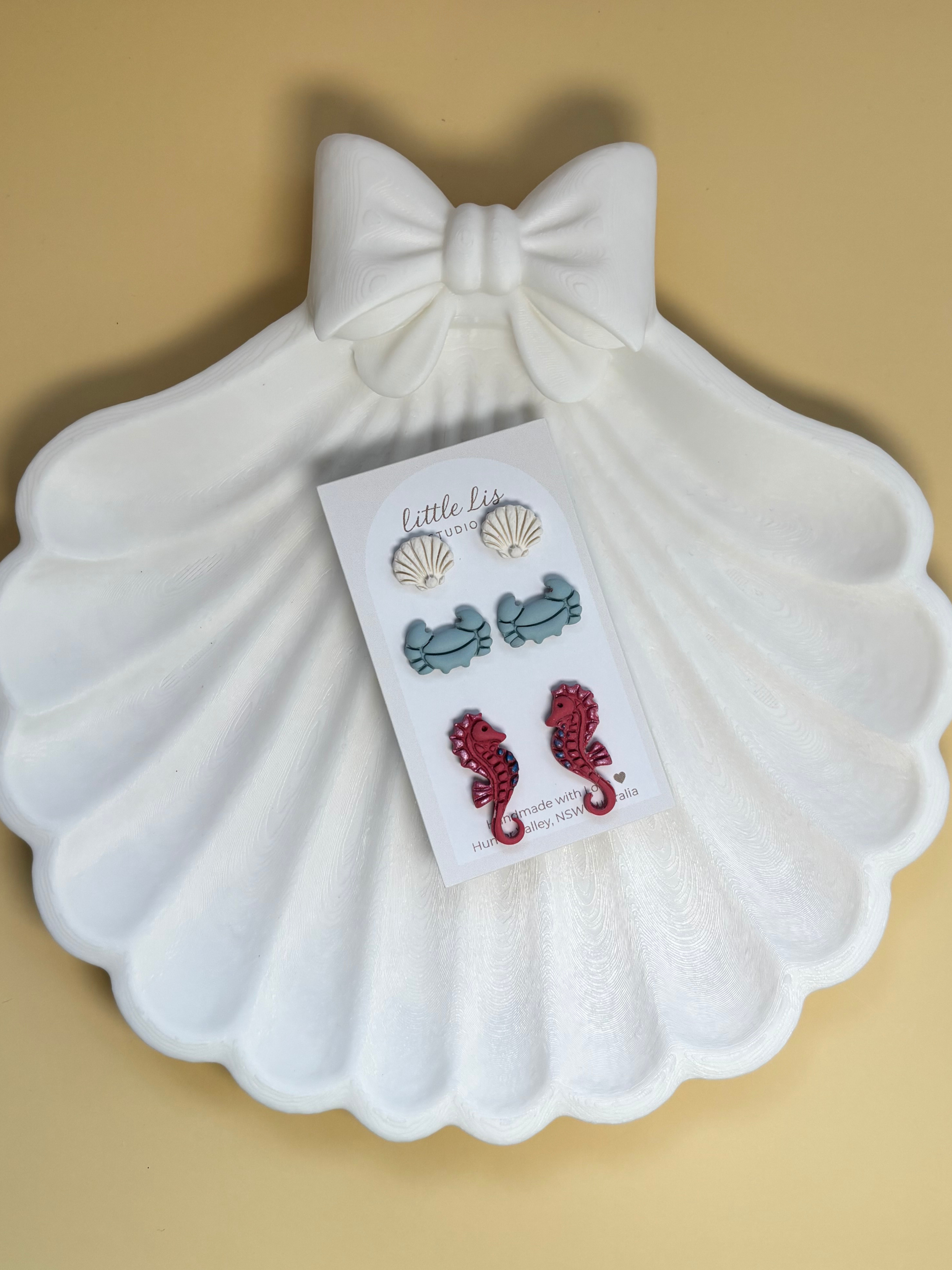 Seaside Stories | Ocean Friends Trio Stud Pack