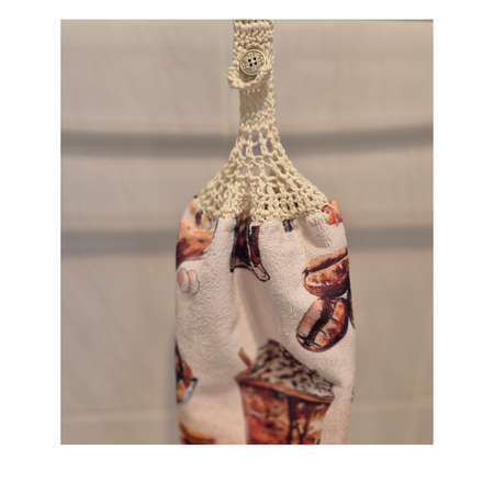 Crochet Double Thickness Hand Towel/Tea Towel