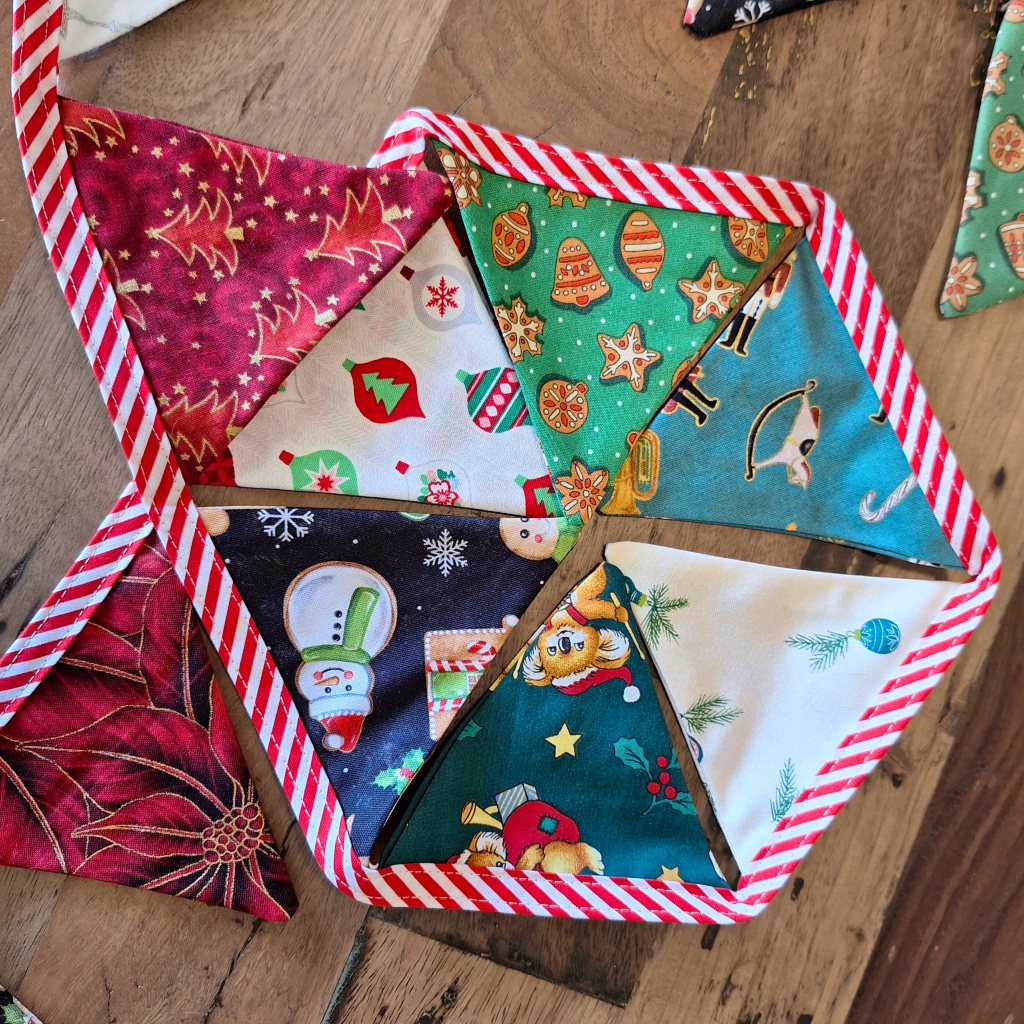 Handmade Christmas Bunting: Surprise Mix