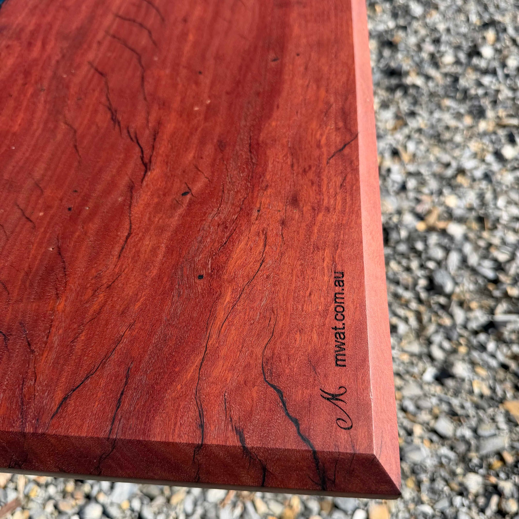 Redgum and Blue Swirl Serving Board