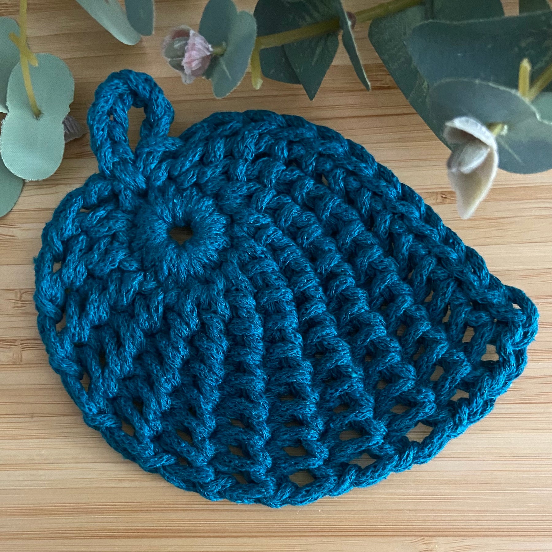 Crochet Leaf Coasters - Set of 4 - Autumn