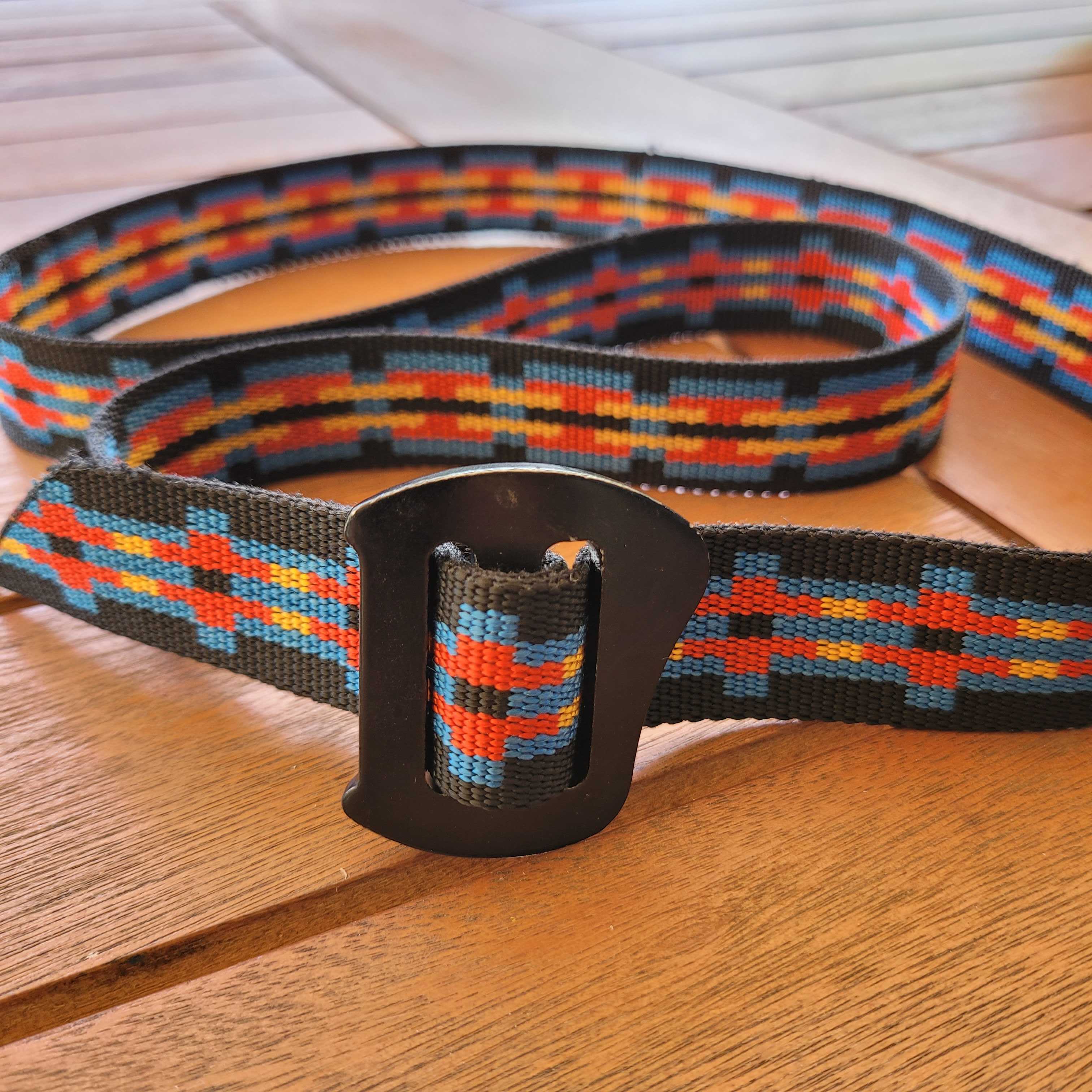 Upcycled Harness Belt [Aztec]