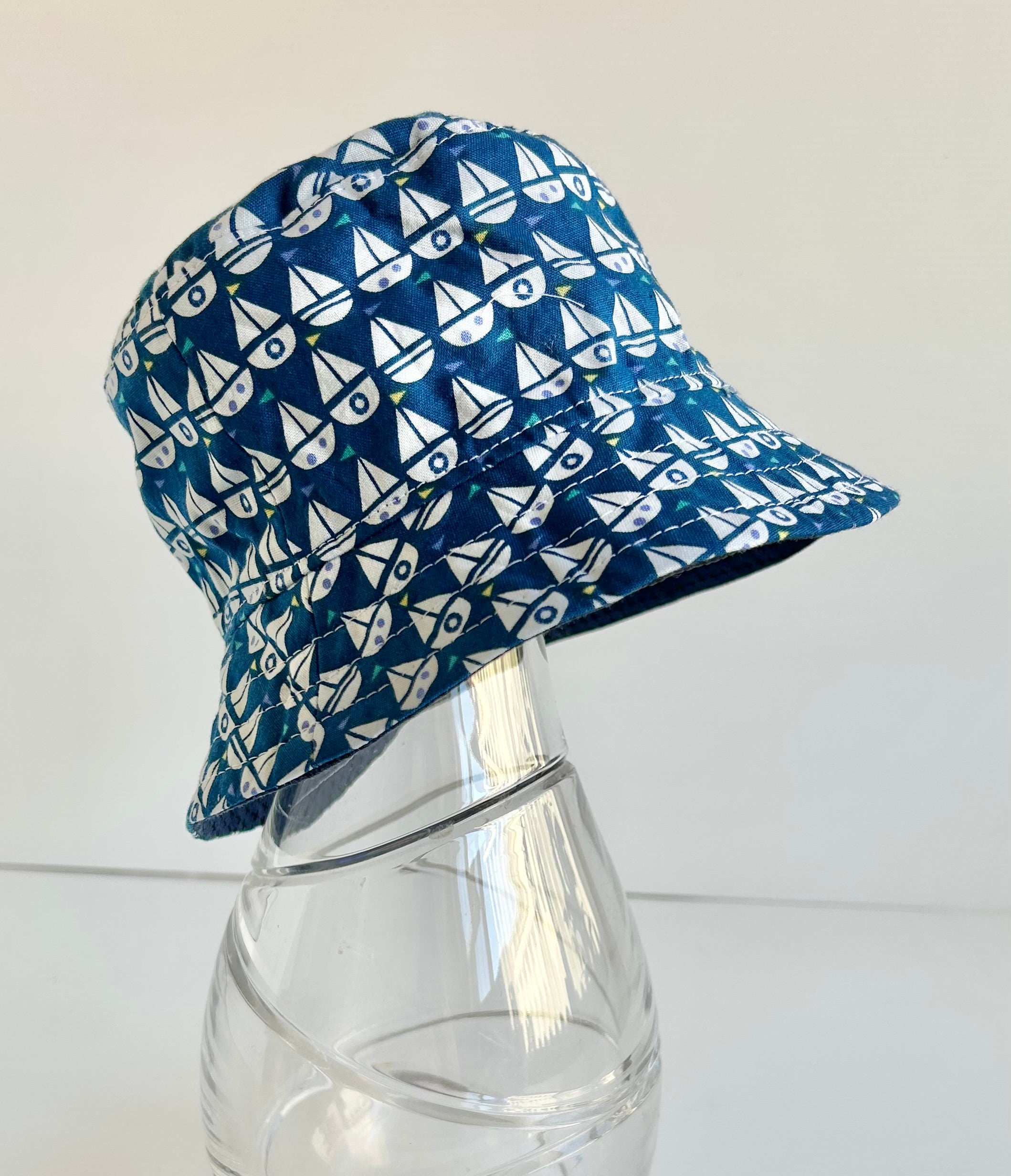 Ready to post- Baby size hats (boyish prints)- reduced price