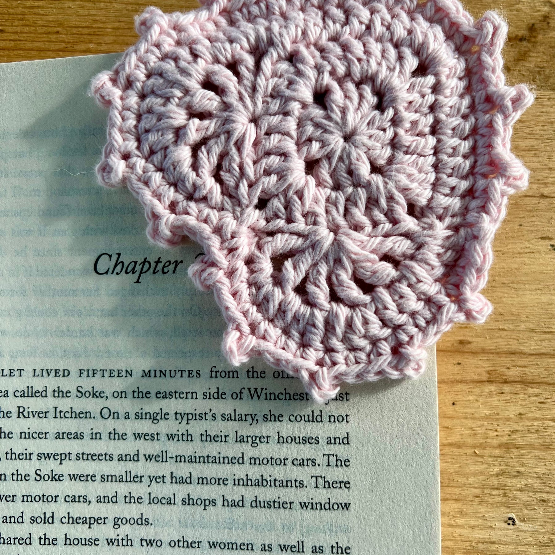 Crochet Heart Bookmark Set of 3 - Book Lover Gift - Heart Bookmark - Teacher Gift
