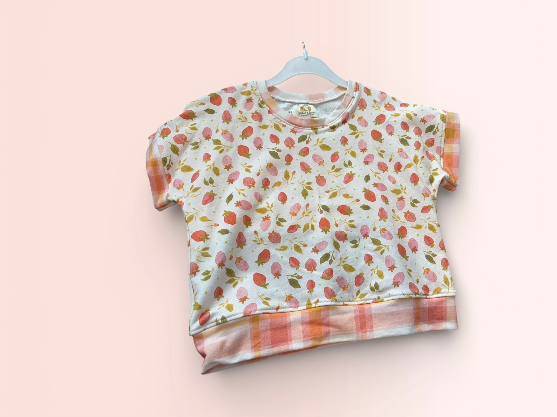 STRAWBERRY FIELDS TOP & BUMMIES