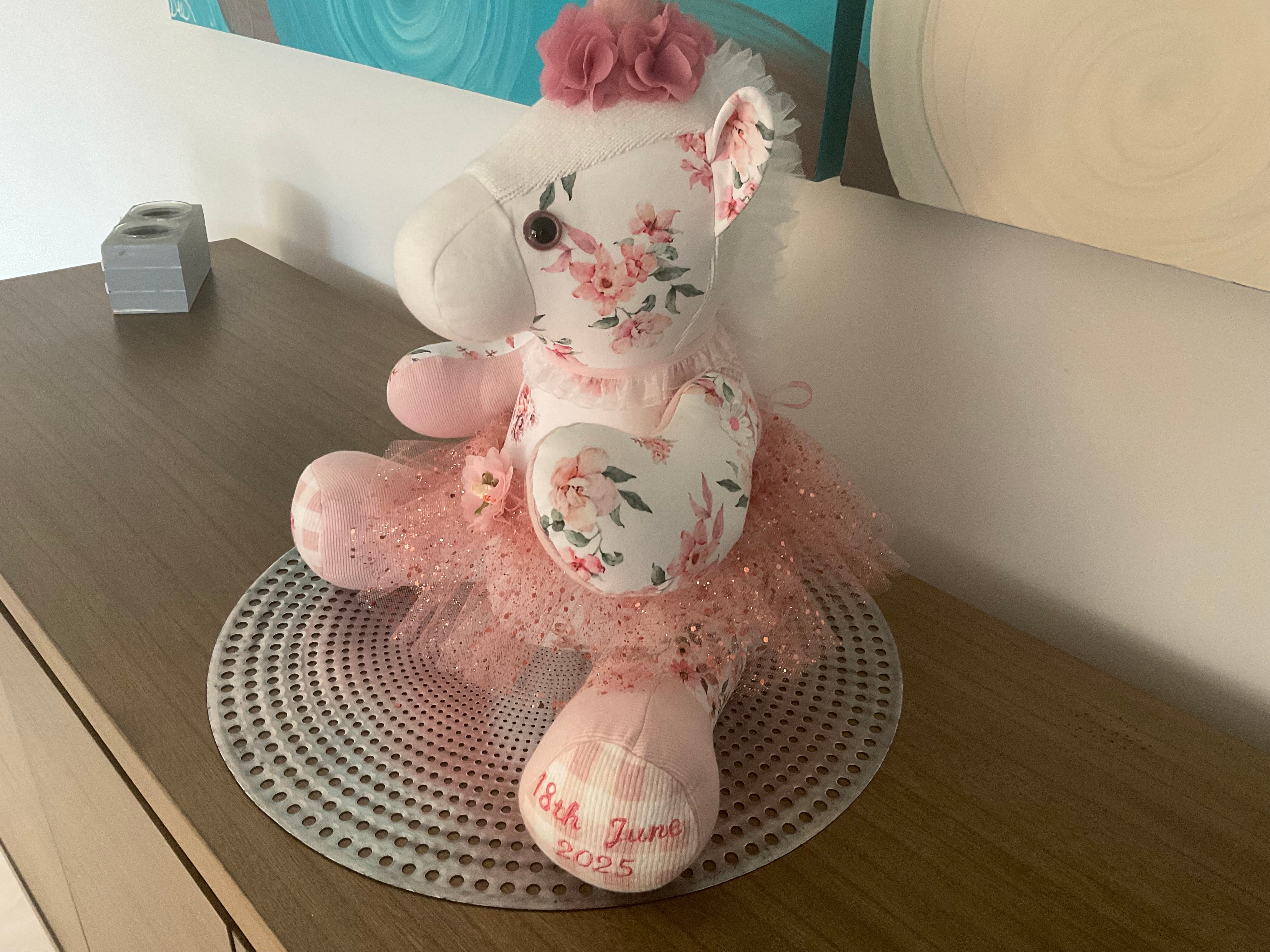 Handmade keepsake unicorns