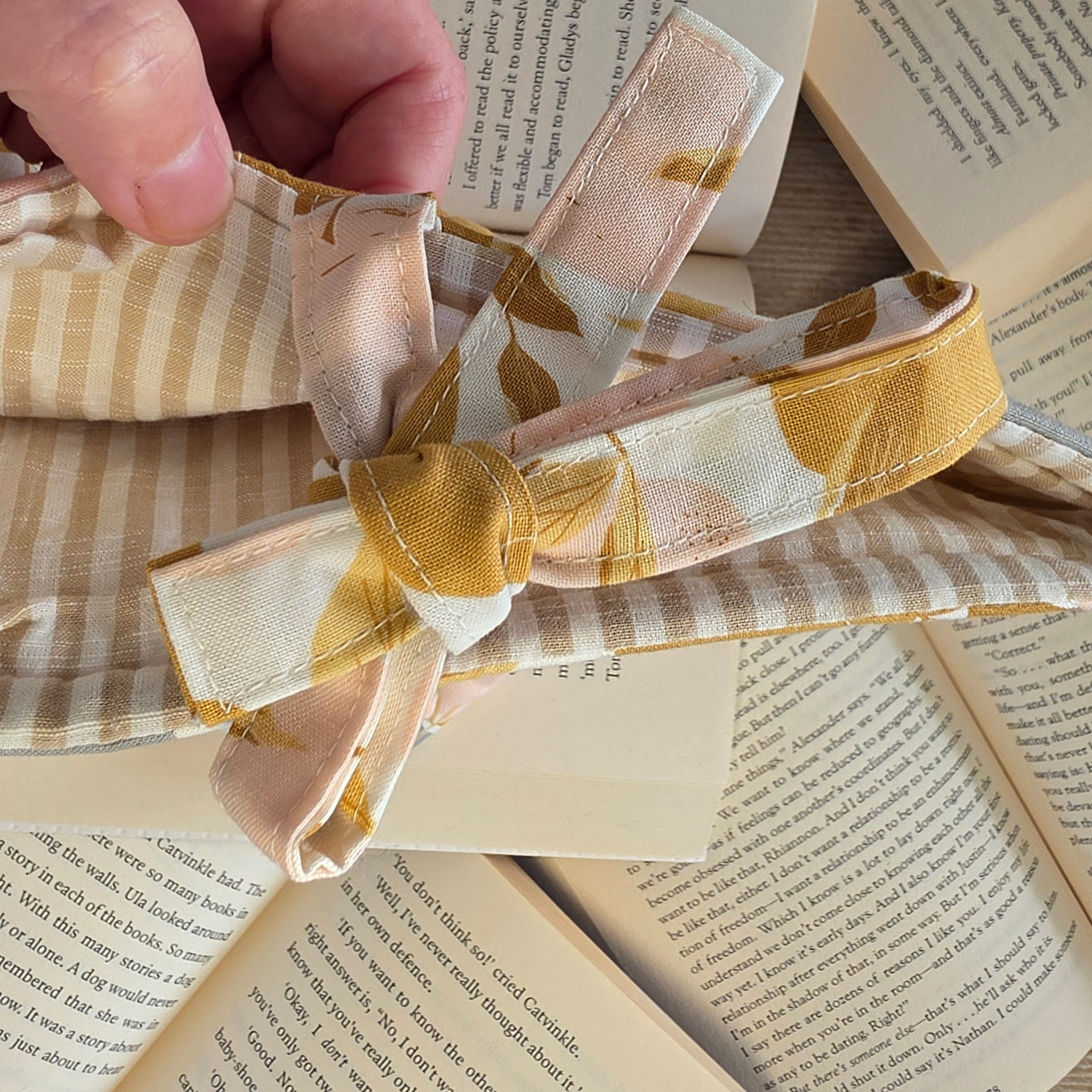 Fruit designs - book or 11" tablet sleeve, handmade