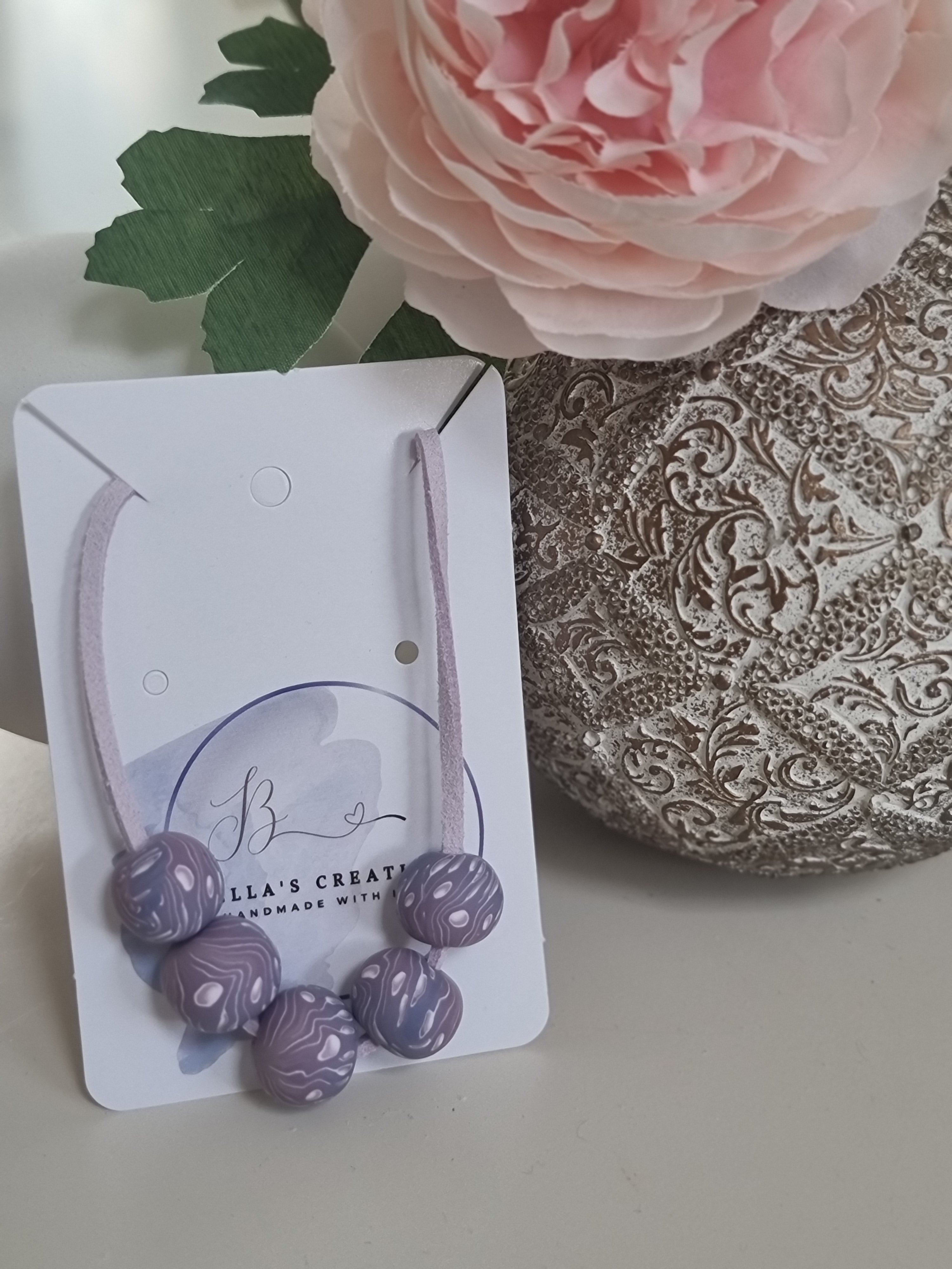 Lavender River Minimalist Necklace