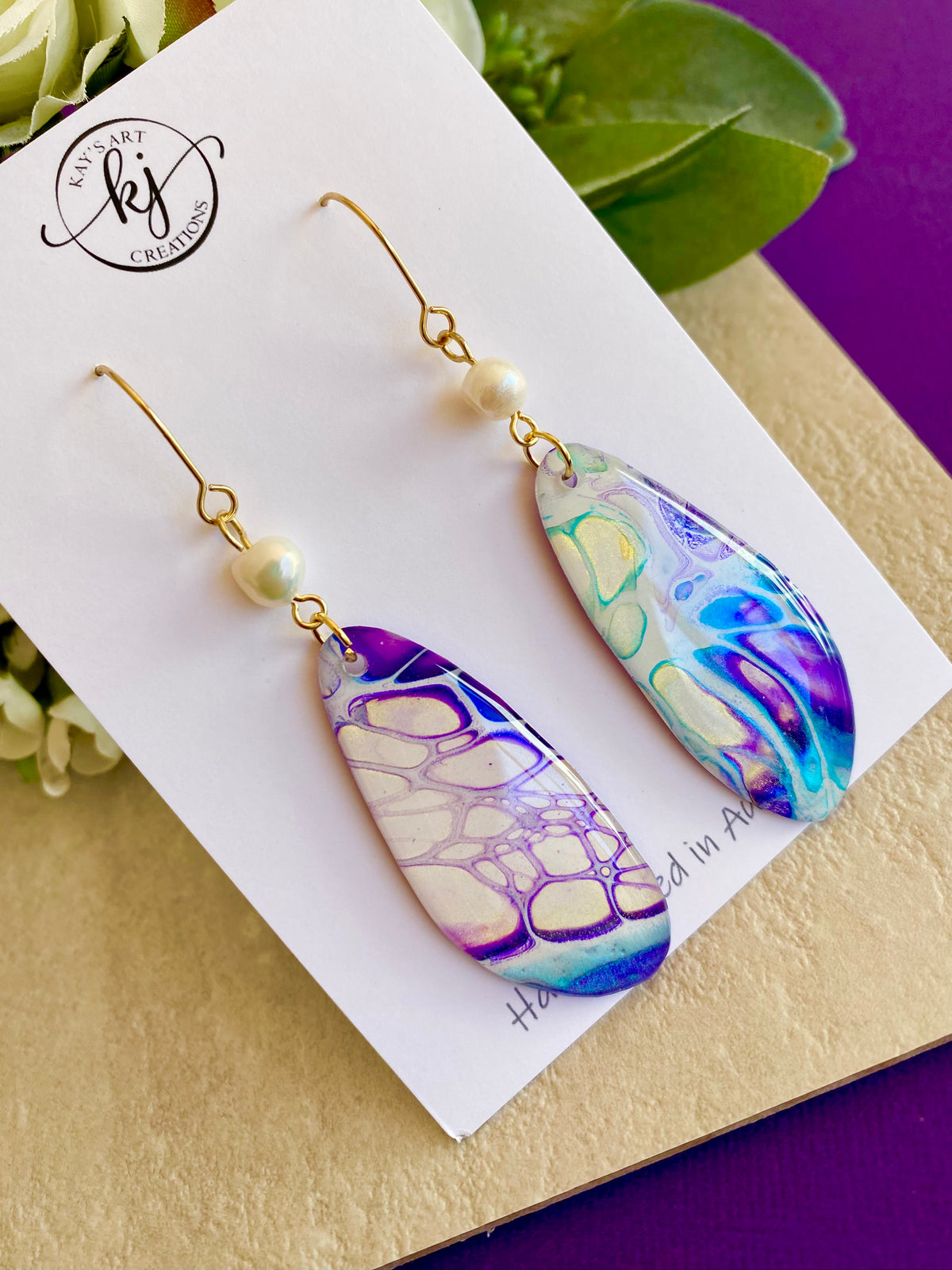 Freshwater Pearl Collection Dangle Earrings