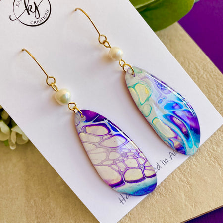 Freshwater Pearl Collection Dangle Earrings