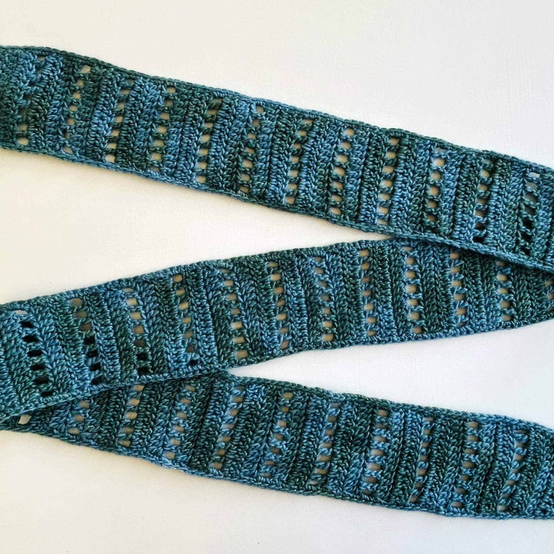 Filet Scarflet - Crochet