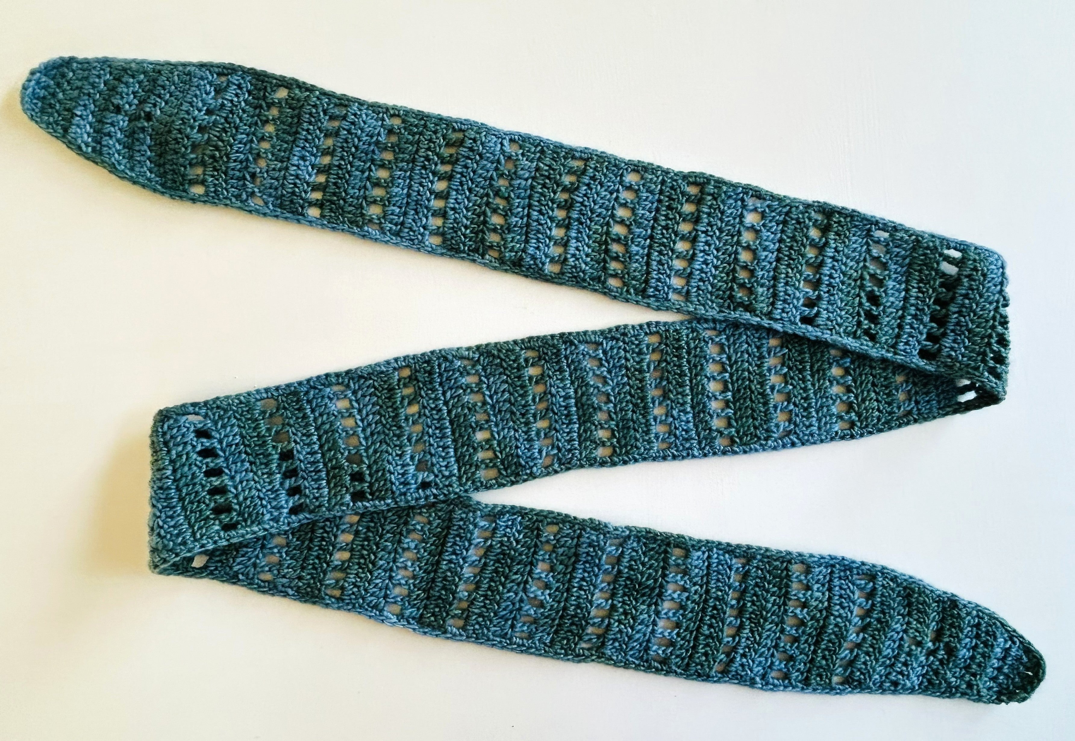 Filet Scarflet - Crochet