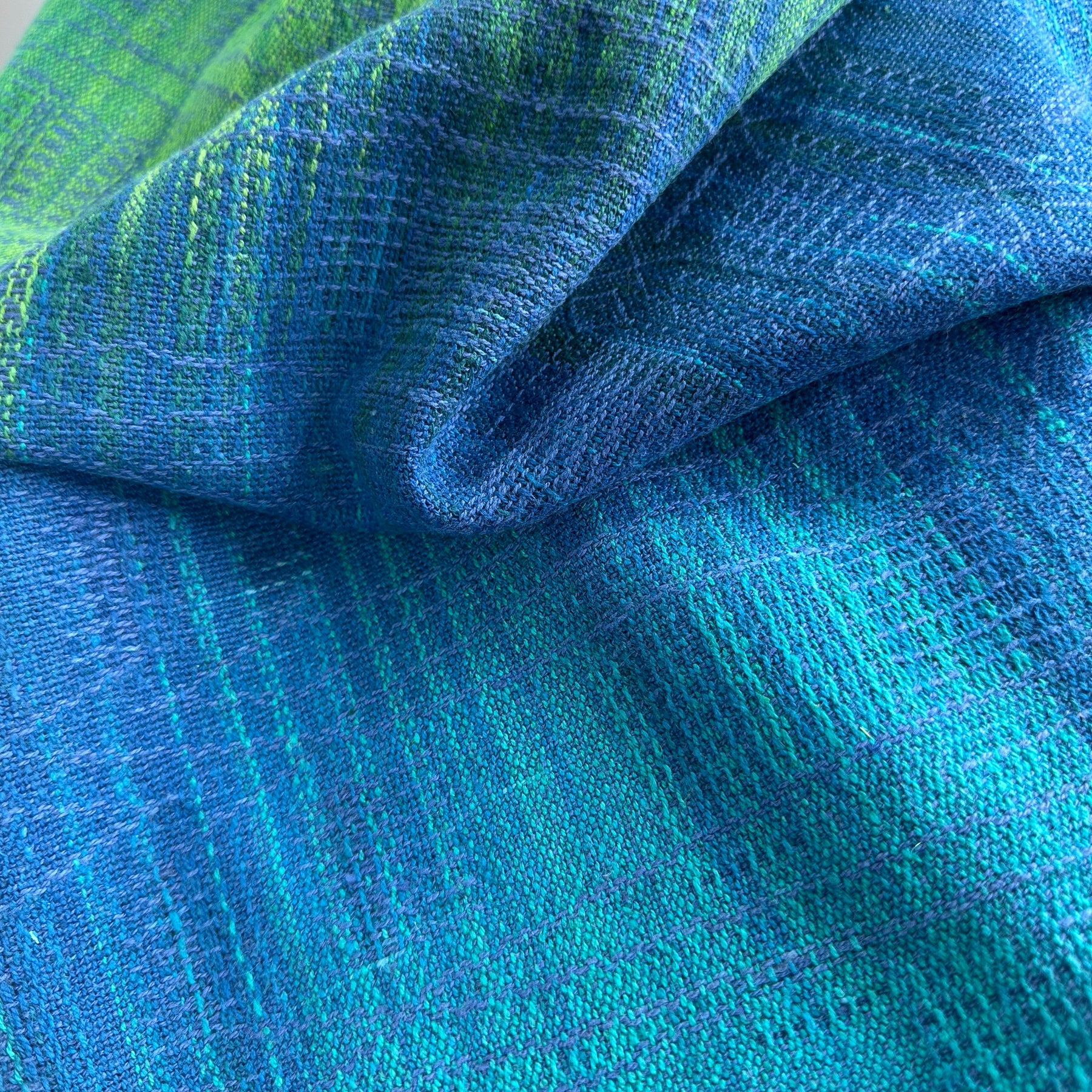 Hand-Dyed and Handwoven Linen/Cotton Tea Towels