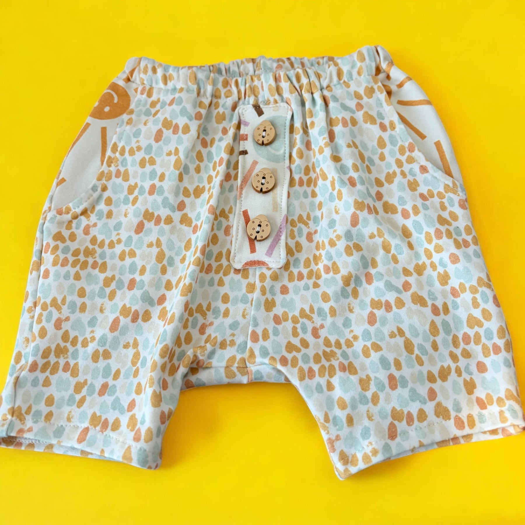 SUNNY SMILES TEE AND HAREM SHORTS