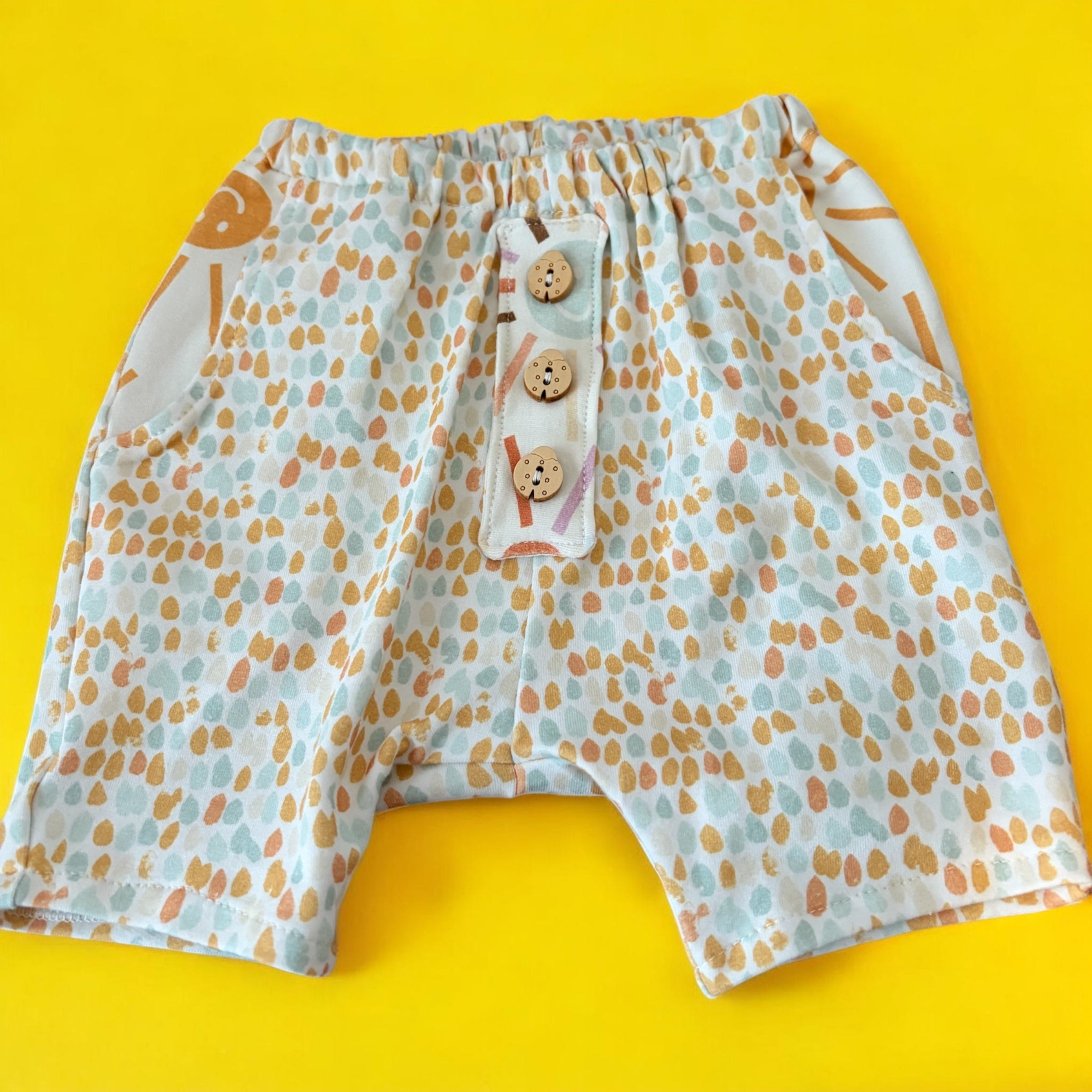 SUNNY SMILES TEE AND HAREM SHORTS