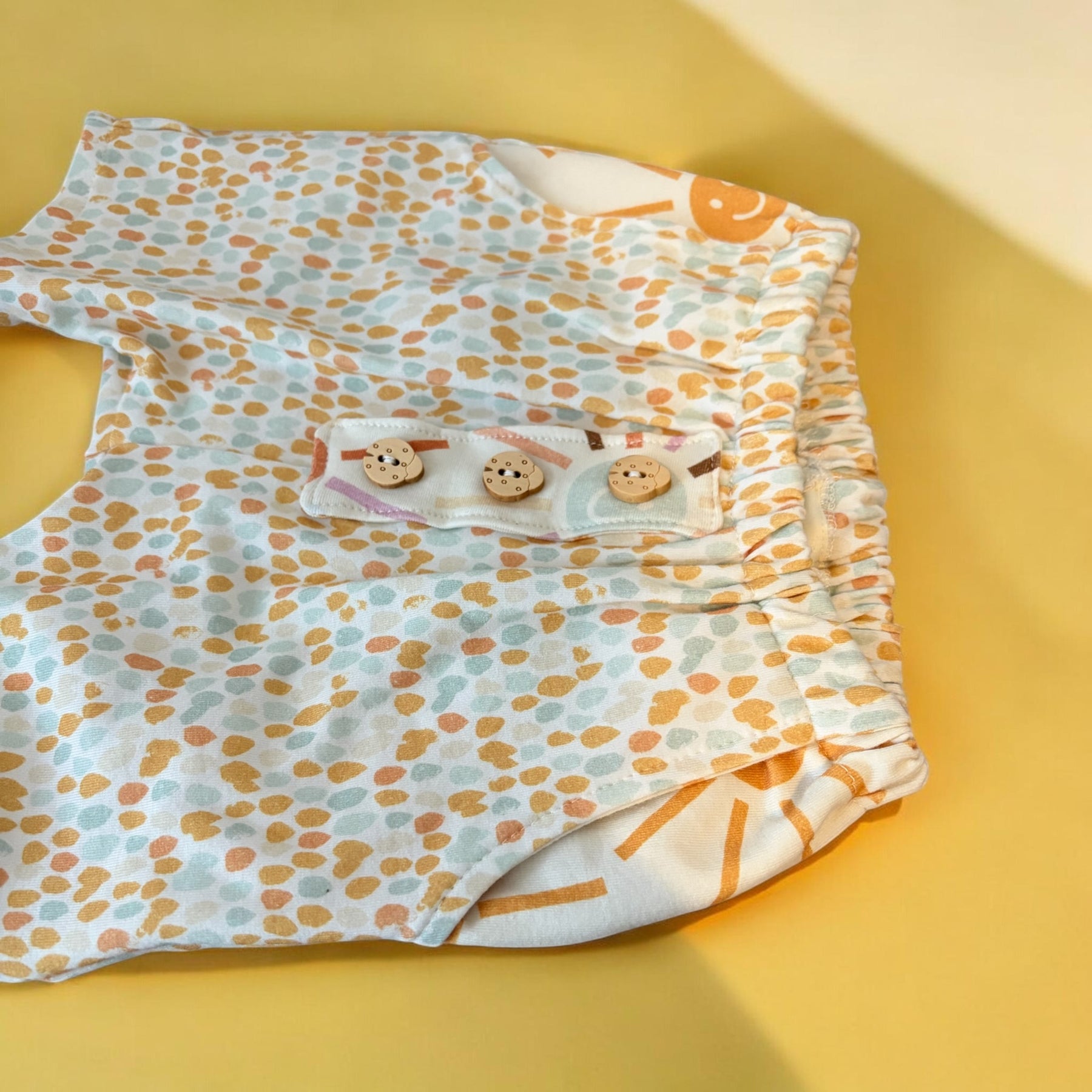 SUNNY SMILES TEE AND HAREM SHORTS