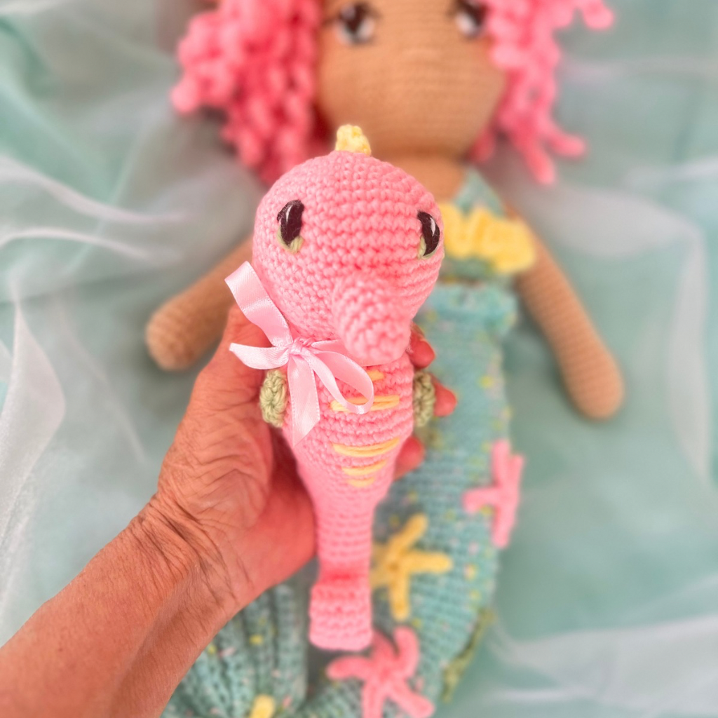 Handmade Crochet Mermaid Doll And Friends|55cms