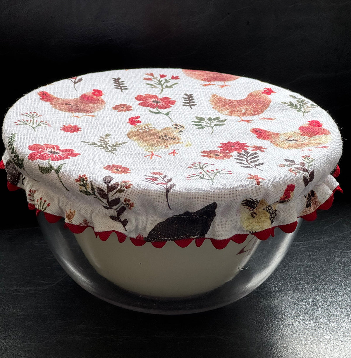 Country Style Reversible Bowl Cover