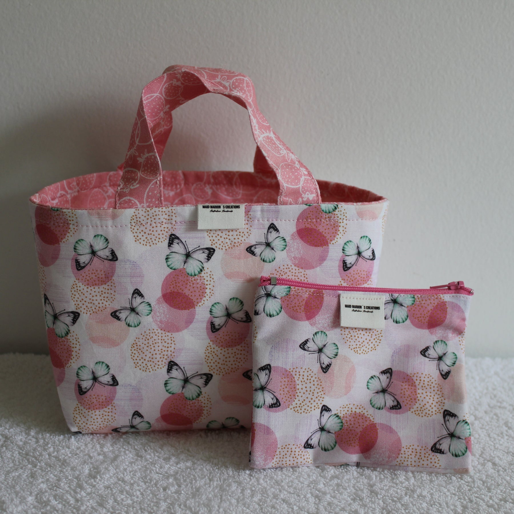 BUTTERFLIES - TINY TOTS TOTE BAG RANGE