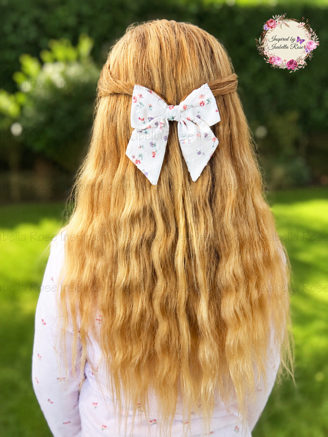 Cotton fabric Bows, Hair Clips, Baby Headbands, Ready to post