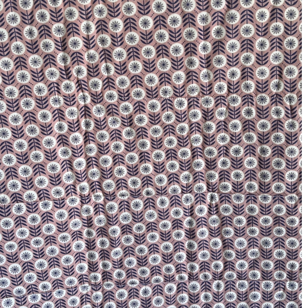 Round Reversible Baby Play Mat — Handmade | 100% Organic Cotton | 100% Cotton Wadding | Neutral tones