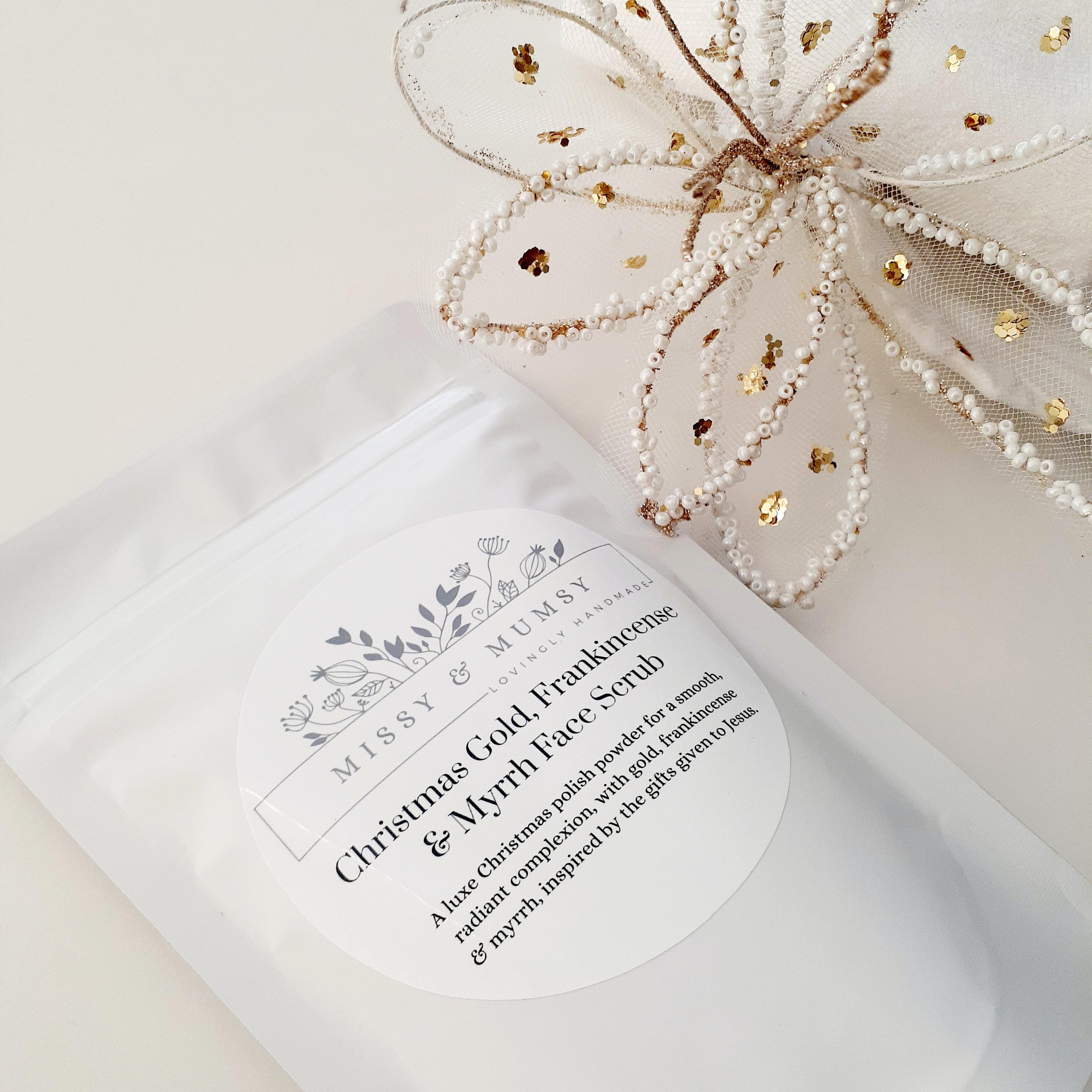 Grapefruit Face Scrub, Exfoliating Facial Polish, Brightening Natural Skincare, Anti-Aging