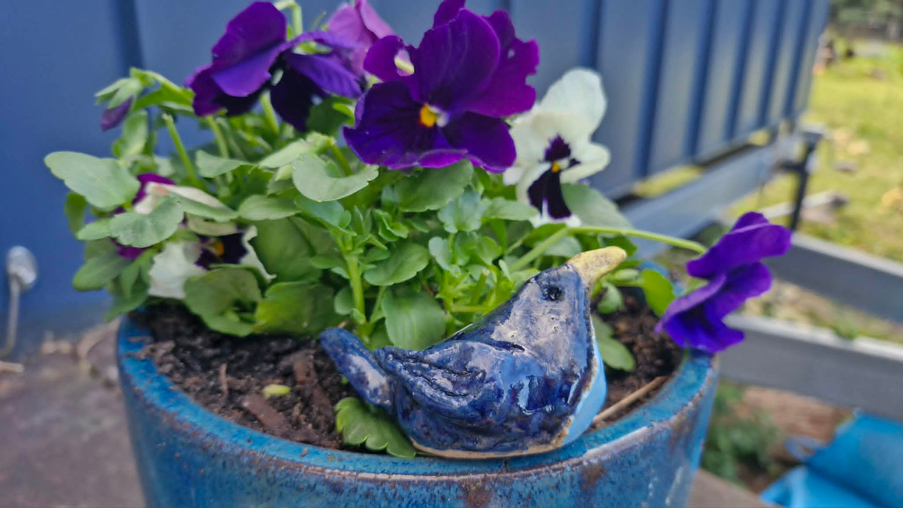 Blue Bird Small Sculpture