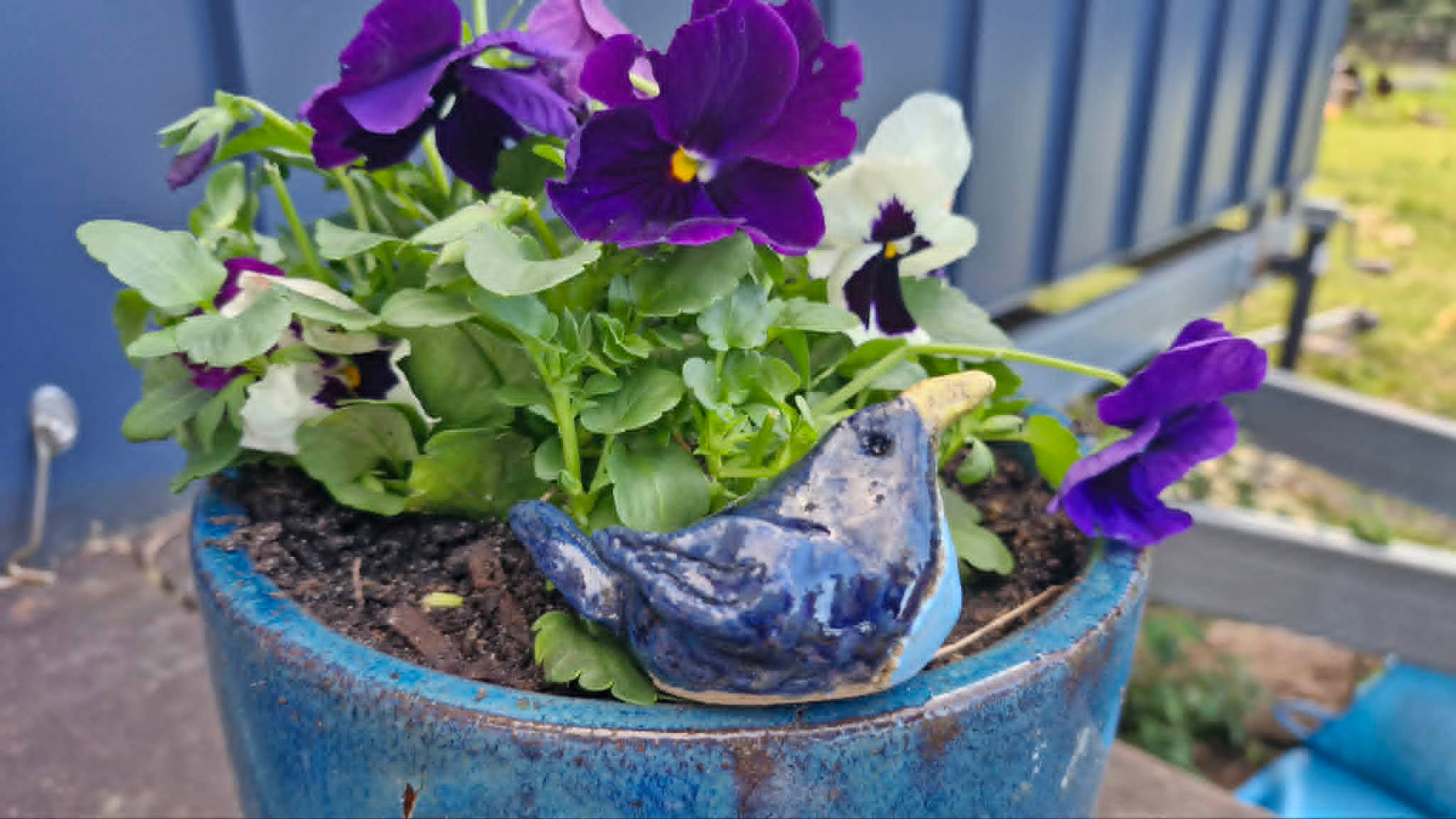 Blue Bird Small Sculpture