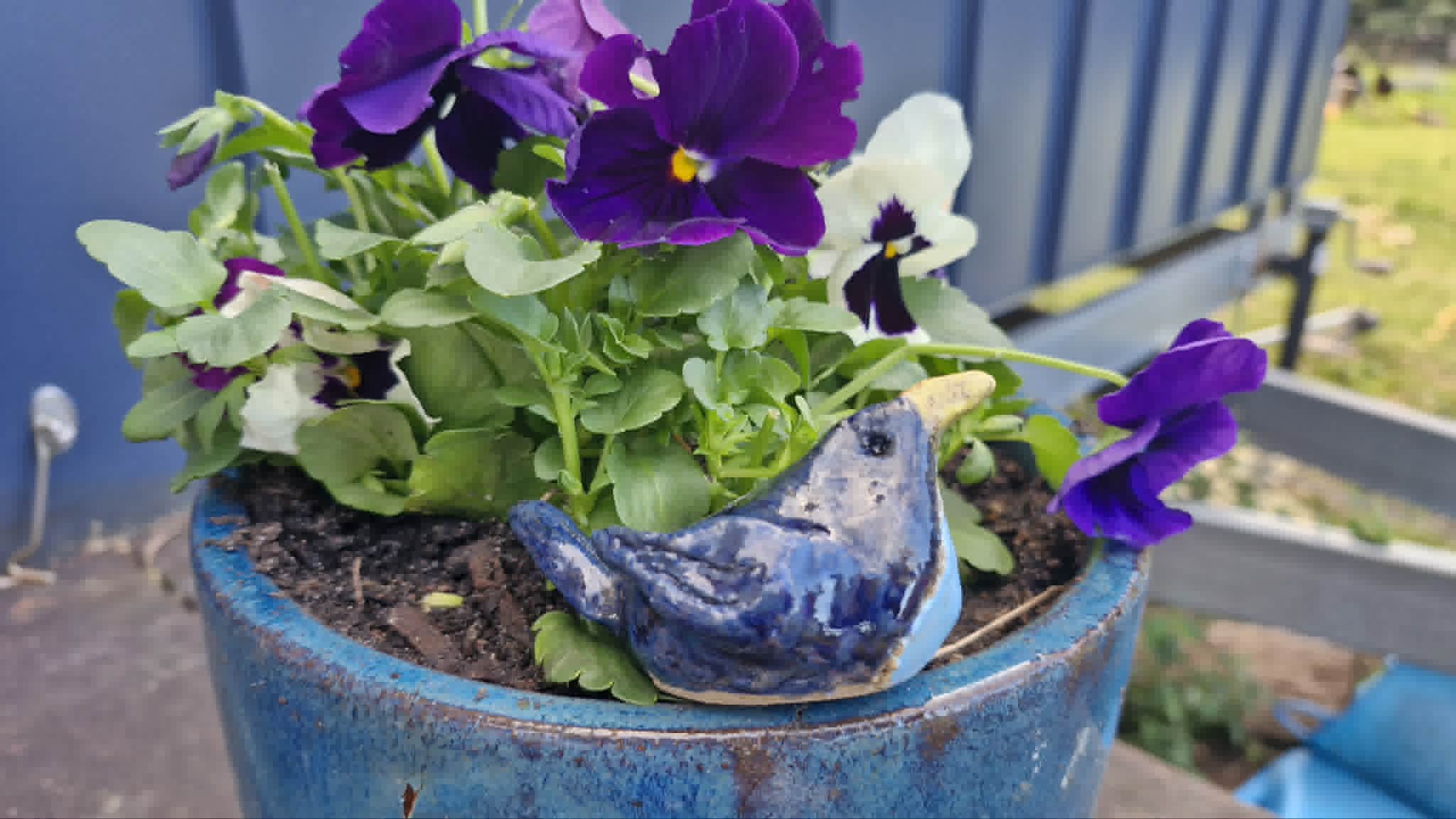 Blue Bird Small Sculpture