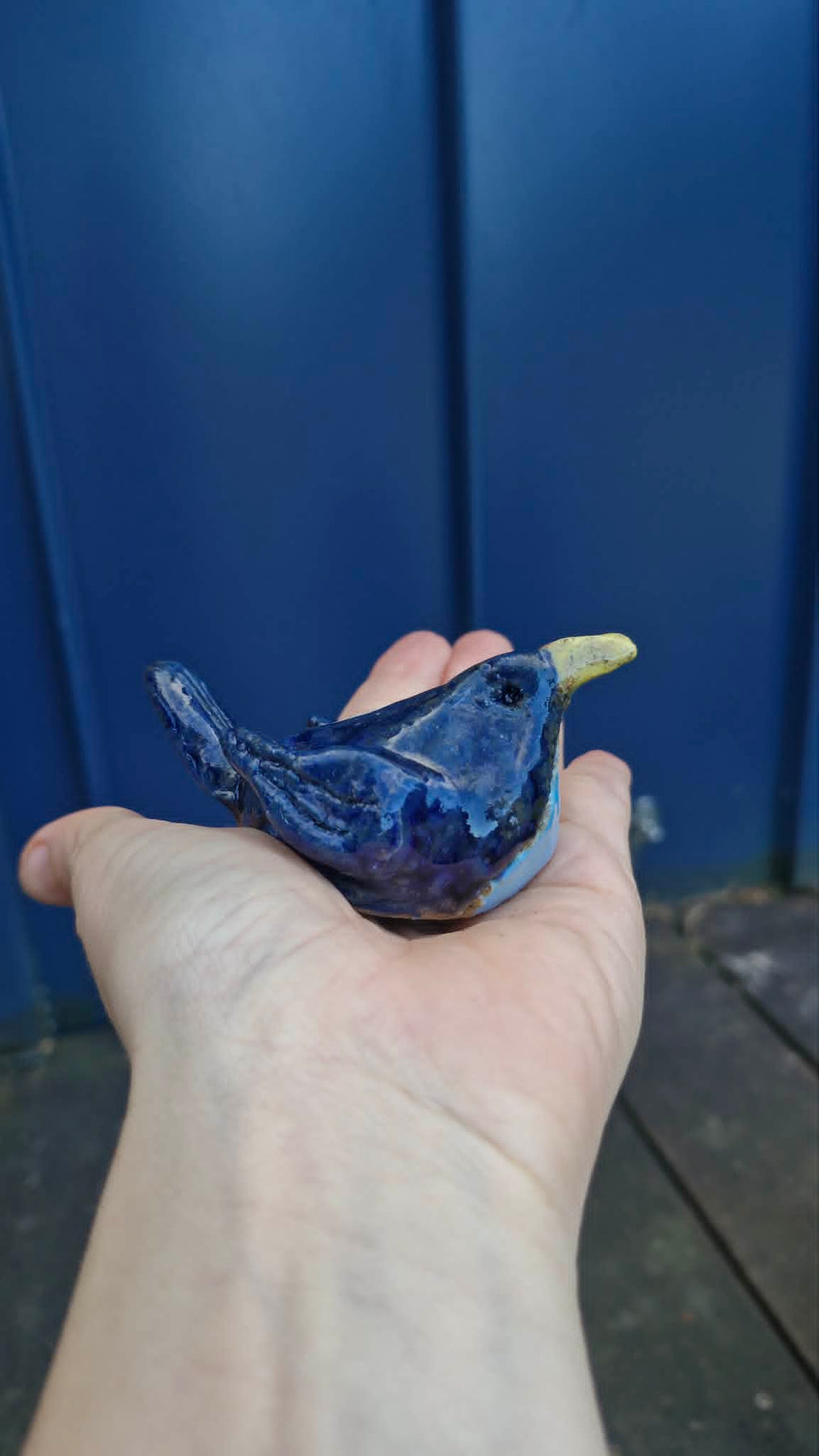 Blue Bird Small Sculpture